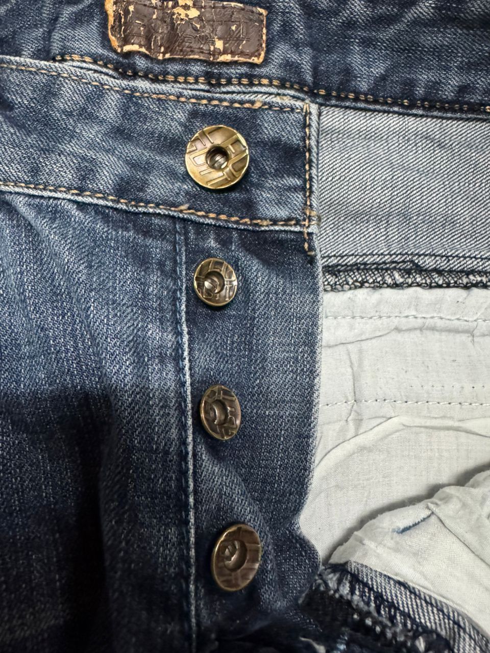 GOSTAR DE FUGA SICK Vintage LeoGutti Mudwash Distressed Bullet Style Insane Size US 32 / EU 48 - 12 Thumbnail