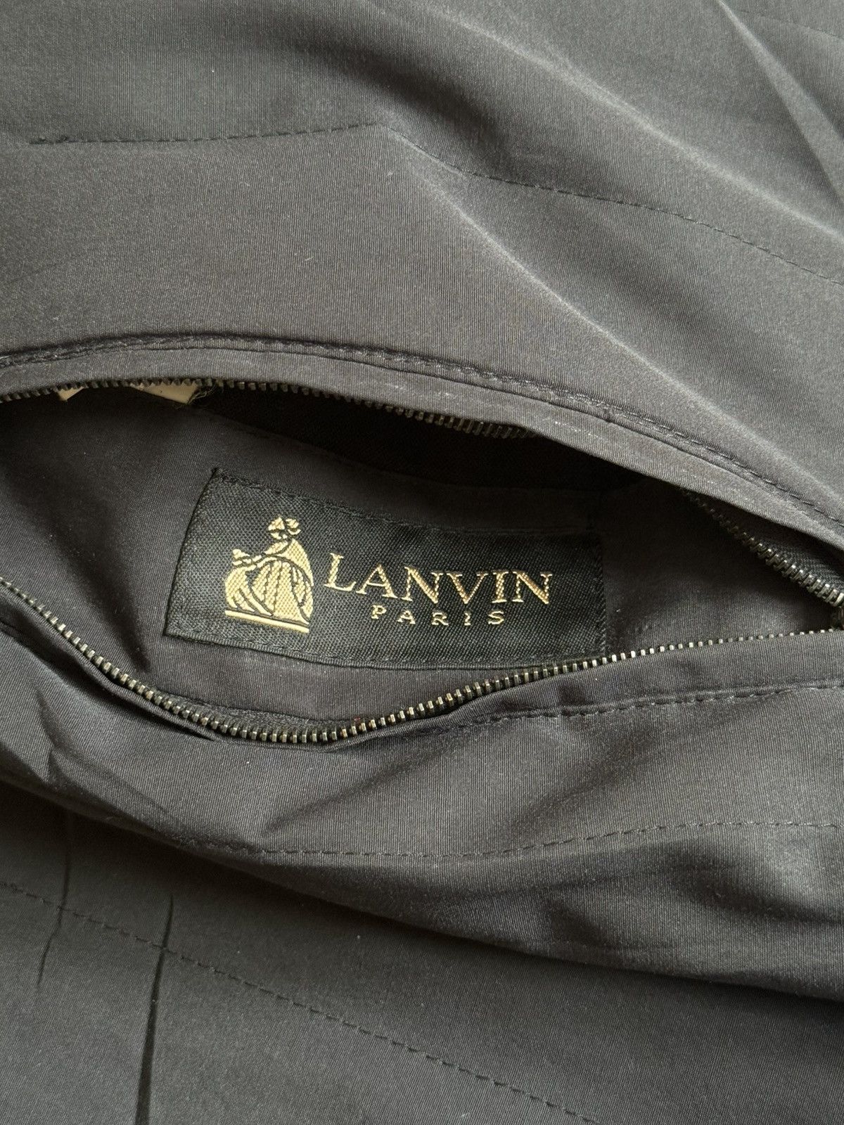 Lanvin Lanvin Black Hooded Jacket Size US M / EU 48-50 / 2 - 4 Thumbnail