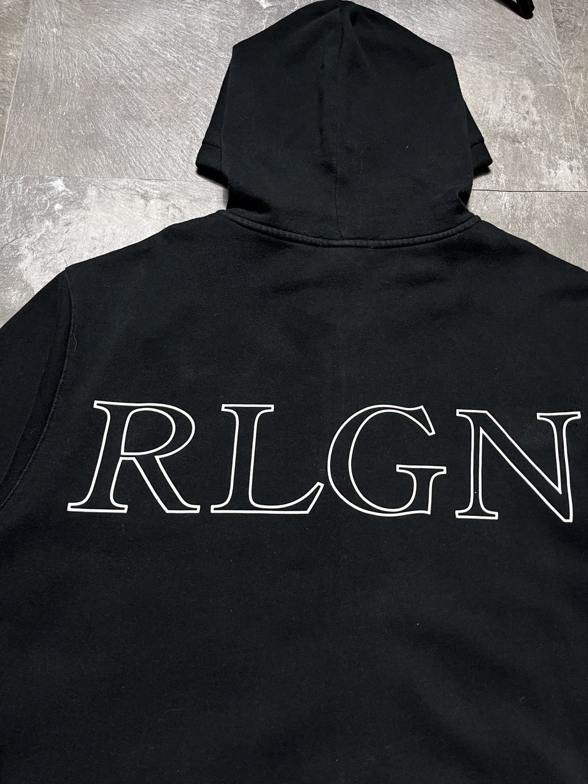 True Religion True Religion Zip Up Hoodie Onyx Vintage Y2K Streetwear Size US XL / EU 56 / 4 - 4 Thumbnail