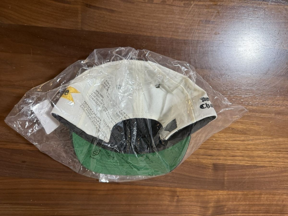 Rhude RHUDE X DOMAINE CHAVY-CHOUET R LOGO HAT CREAM / BLACK Size ONE SIZE - 7 Thumbnail