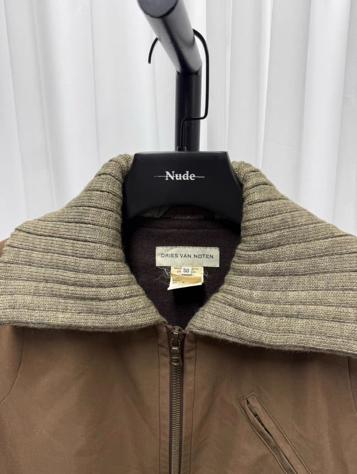 Dries Van Noten DVN Collared Bomber with Riri Zip Size US L / EU 52-54 / 3 - 3 Thumbnail