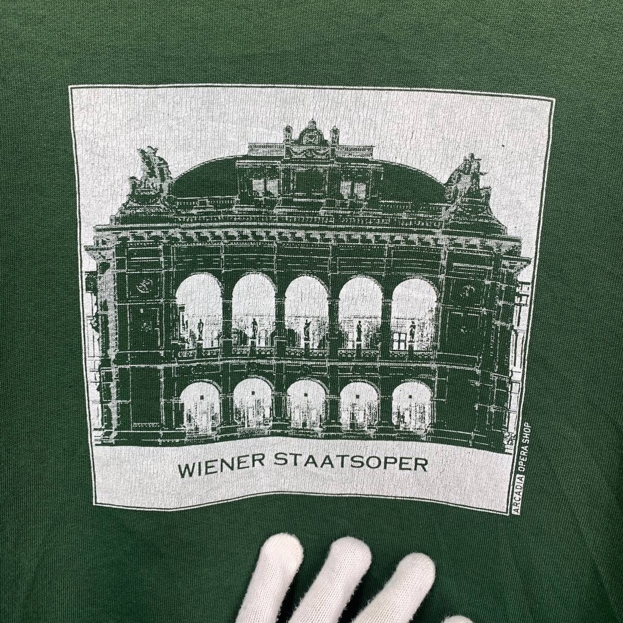 Jerzees 90s Vintage ARCADIA OPERA SHOP Sweatshirt #2539/Q Size US XL / EU 56 / 4 - 2 Thumbnail