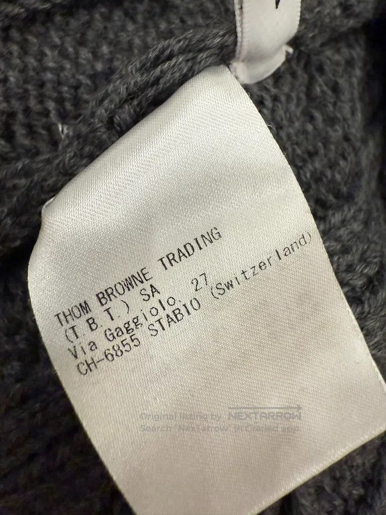 Thom Browne Thom Browne woollen sweater Size US XL / EU 56 / 4 - 4 Thumbnail