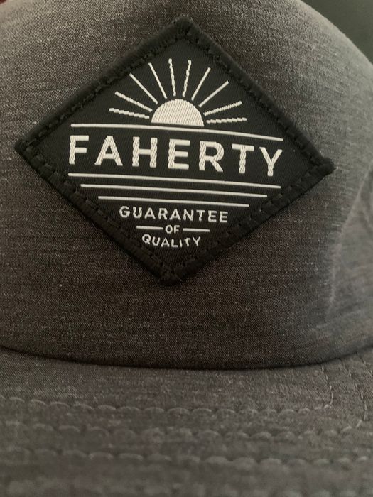 Faherty Faherty All Day Front Seam Hat Charcoal New OS | Grailed
