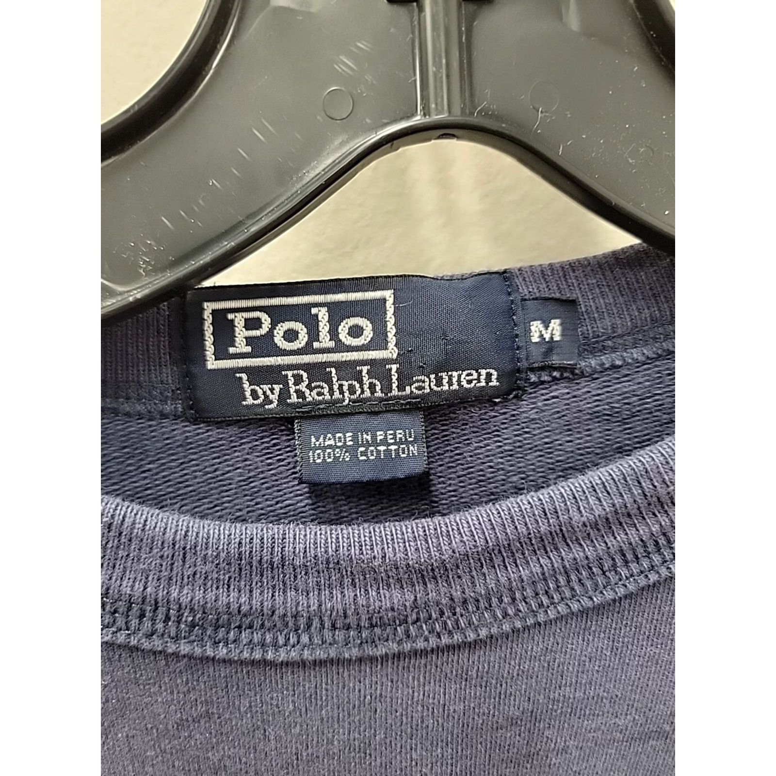 Polo Ralph Lauren VINTAGE Polo Ralph Lauren Sweatshirt Crewneck Anchor Logo Sz M Embroidered Polo Ralph Lauren Men Blue Pullover Sweatshirt Embroidered Logo 90s Size US M / EU 48-50 / 2 - 3 Thumbnail