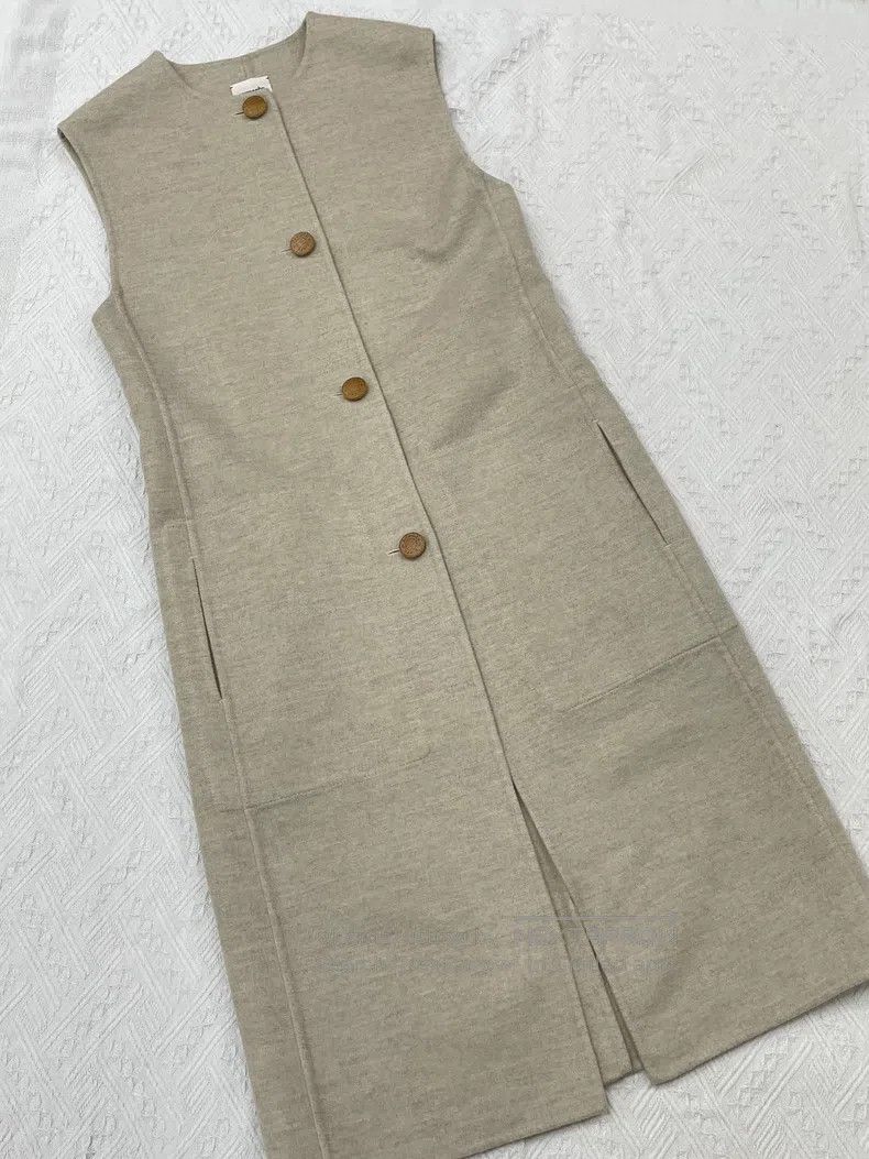 Hermes Hermes Yak Wool Knit Open Cardigan Jacket in Moss Green Size XS / US 0-2 / IT 36-38 - 1 Thumbnail