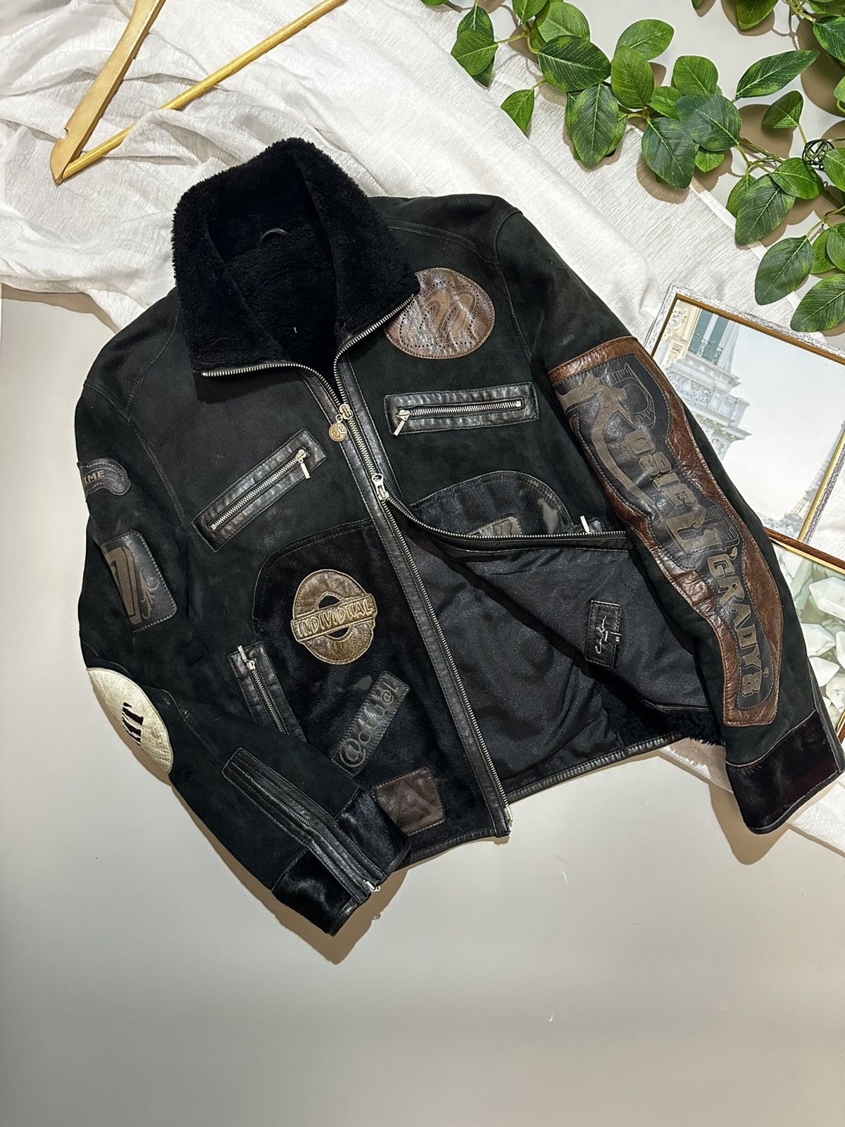 Other RARE 70s’ Archive Crea Keren france aviator jacket sheepskin Size US S / EU 44-46 / 1 - 5 Thumbnail