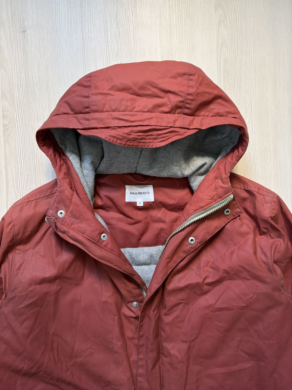 Norse Projects Norse Projects Nunk Waxed Cotton Parka Size US M / EU 48-50 / 2 - 3 Thumbnail