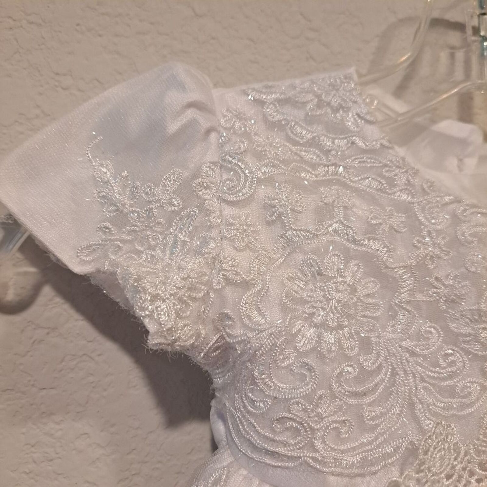 Other Girls white flower girl dress wedding Convertible 2-3 tiers Size S / US 4 / IT 40 - 7 Thumbnail