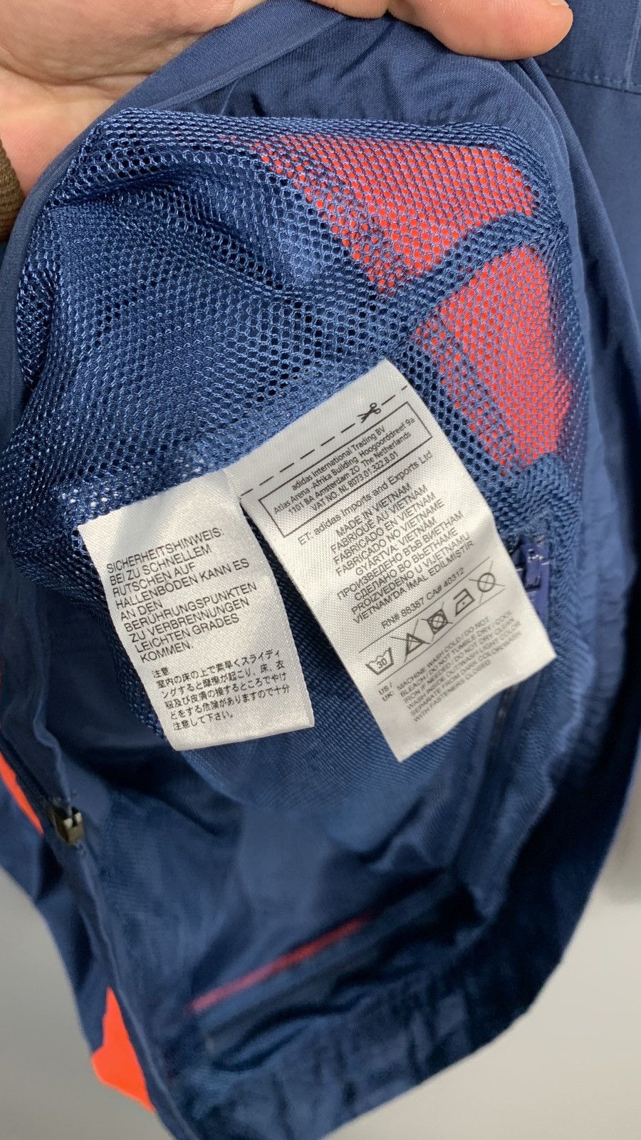 Adidas × Vintage Y2K Olympique Lyonnaise vintage adidas zip jacket Size US S / EU 44-46 / 1 - 12 Thumbnail