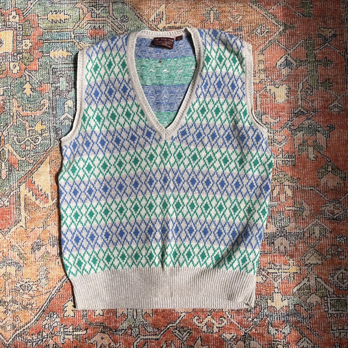 Chaps Ralph Lauren Chaps Ralph Lauren Sweater Vest Size US L / EU 52-54 / 3 - 1 Thumbnail