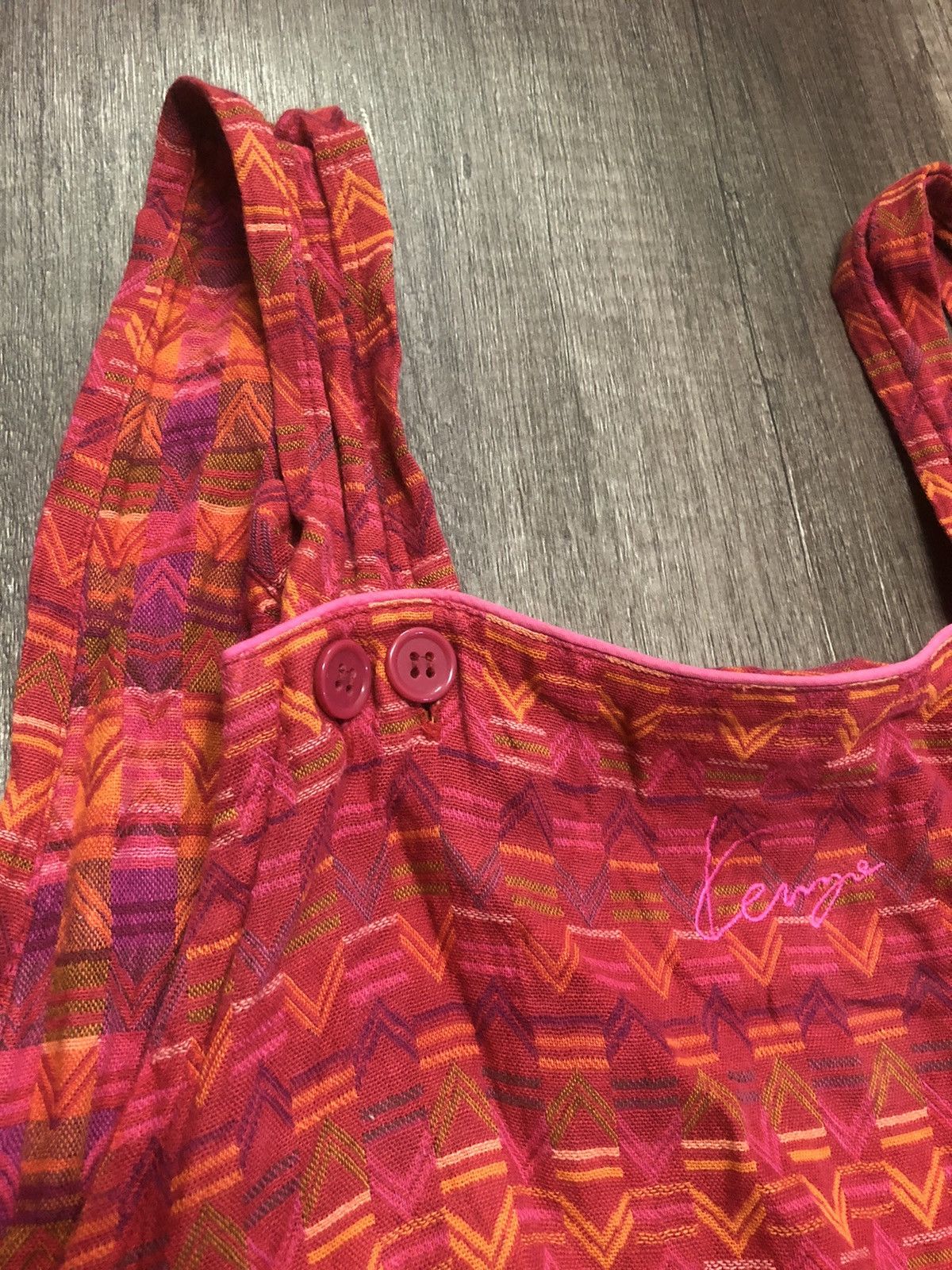 Designer × Kenzo × Vintage Vintage Kenzo Maison Apron Unisex Size ONE SIZE - 5 Thumbnail
