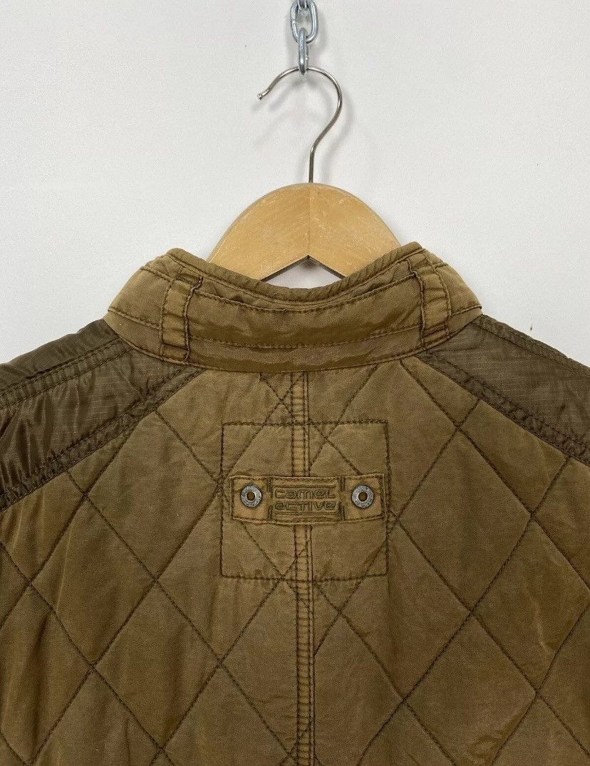 camel active Camel Active Full Zip Military Quilted Jacket Brown USA Size XL / US 12-14 / IT 48-50 - 15 Thumbnail