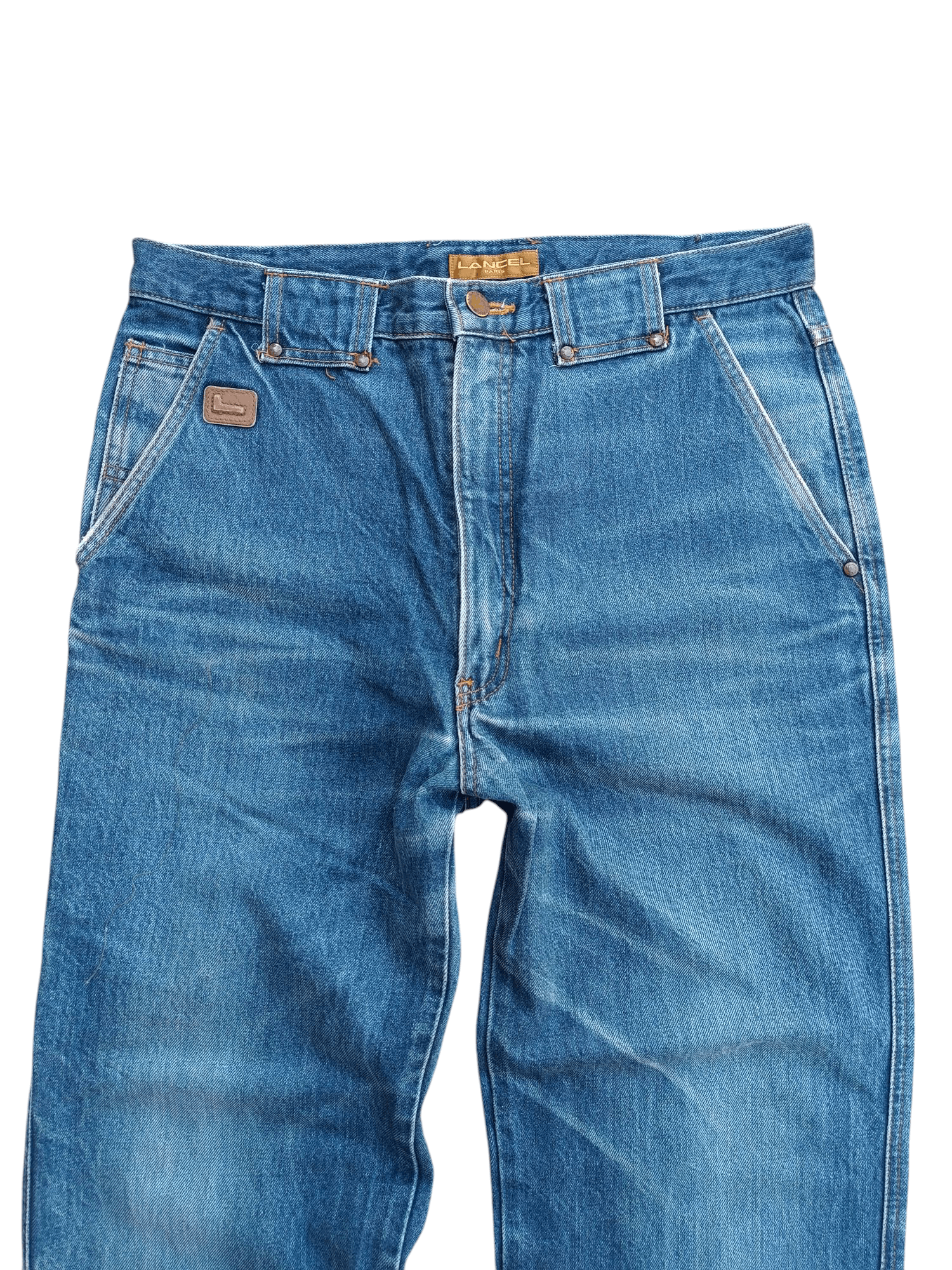 Lancel × Other × Vintage VINTAGE LANCEL PARIS BLUE WASH DENIM E272 Size US 32 / EU 48 - 4 Thumbnail