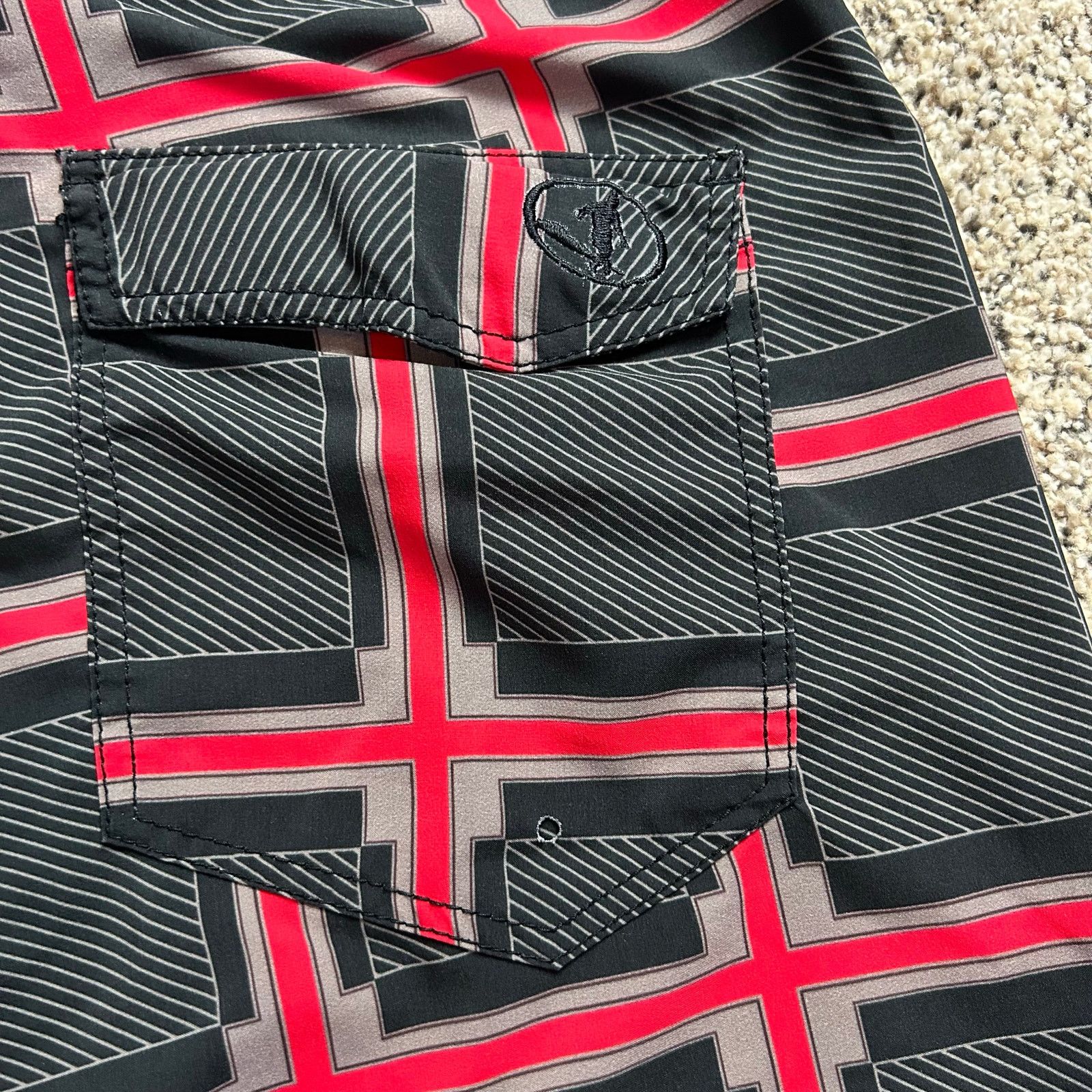 Other × Vintage Board Shorts Swim Trunks Size US 34 / EU 50 - 7 Thumbnail