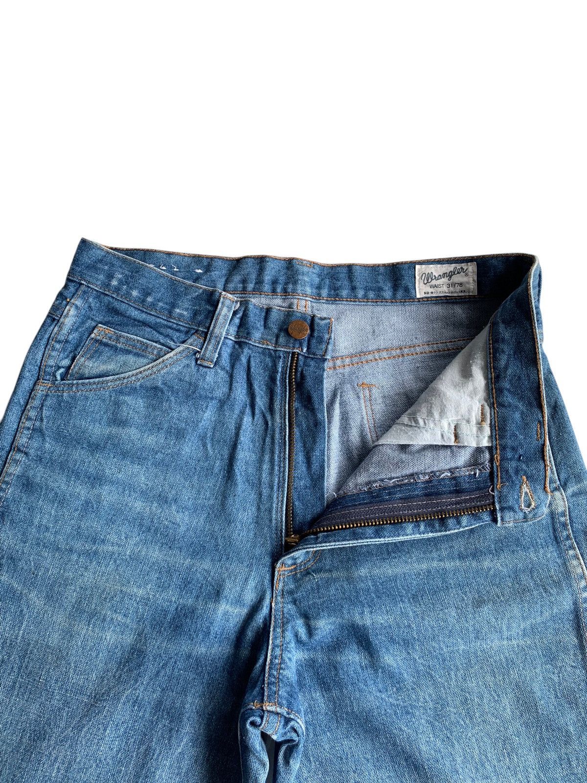 If Six Was Nine × Kapital × Wrangler VINTAGE FLARE WRANGLER JAPANESE PUNK STYLE DENIM JEANS🎌☠️ Size US 29 - 13 Thumbnail