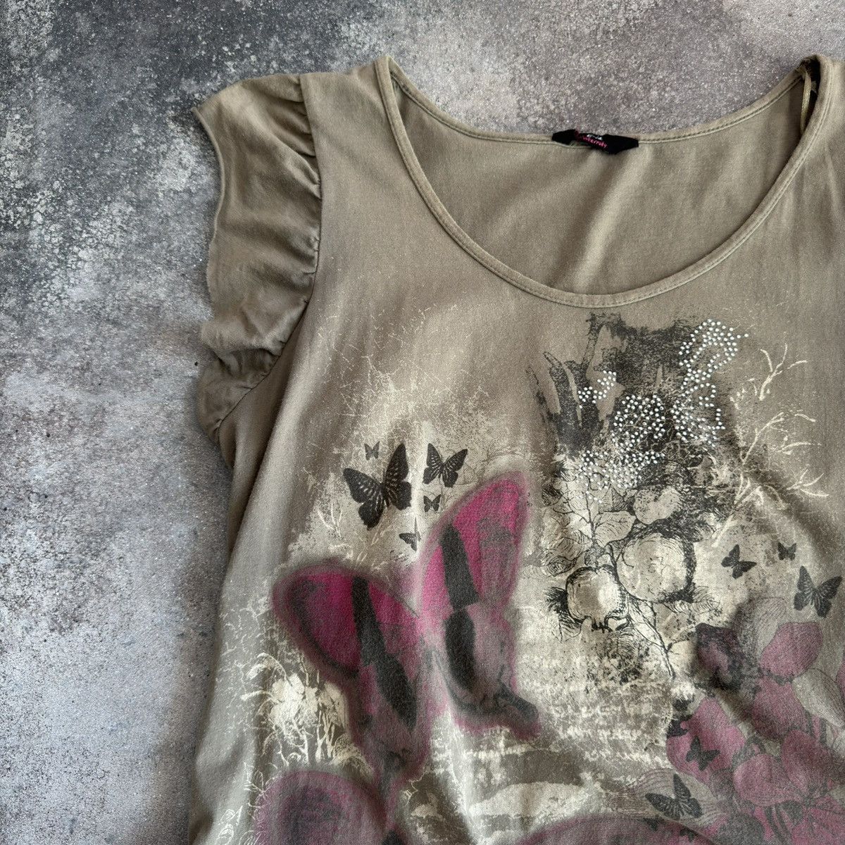 Hysteric Glamour Amazing Y2K Asymmetric T-Shirt / Dress Size M / US 6-8 / IT 42-44 - 2 Thumbnail