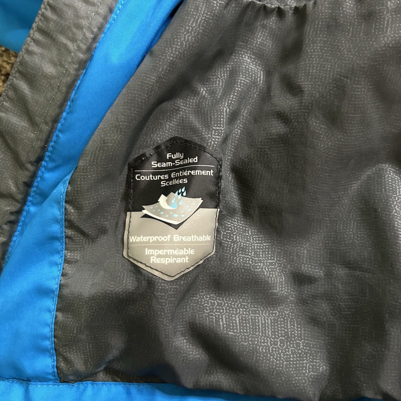 Columbia Columbia Interchange Jacket Teal/Neon Green Medium Omnitech Size US M / EU 48-50 / 2 - 9 Thumbnail