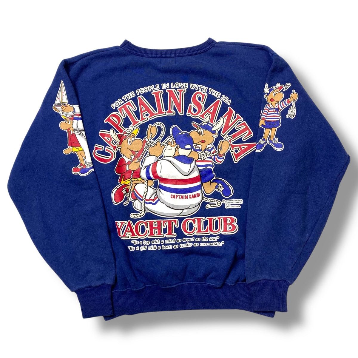 Designer × Japanese Brand × Vintage Vintage Captain Santa long sleeve sweatshirts Size US M / EU 48-50 / 2 - 1 Thumbnail