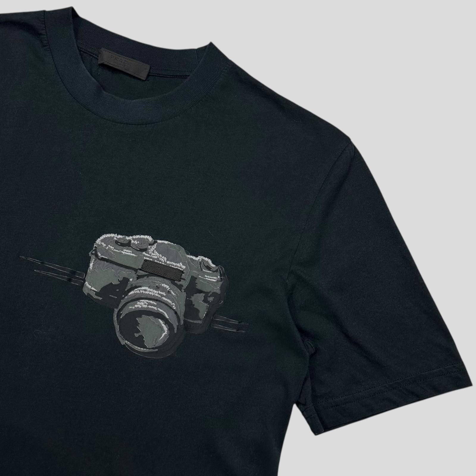 Prada Prada 2013 Camera Appliqué Logo T-shirt - S Size US S / EU 44-46 / 1 - 2 Thumbnail