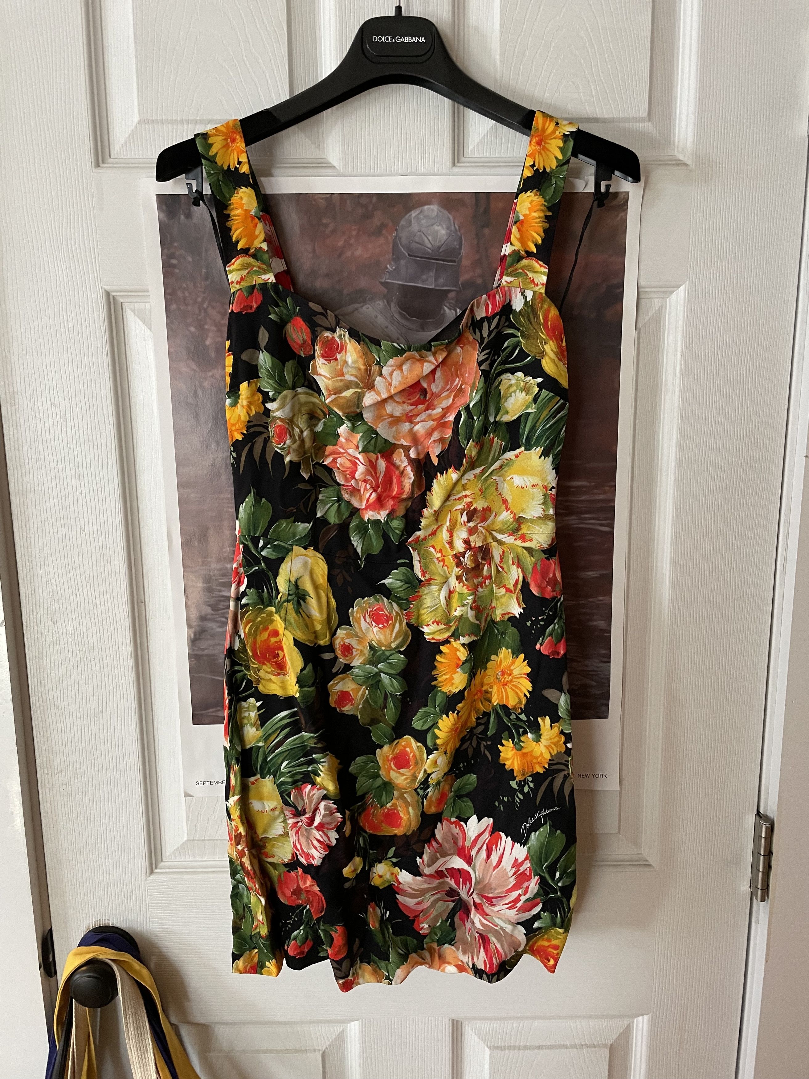 Dolce & Gabbana Dolce & Gabbana Floral Print Sleeveless Mini Dress Size S / US 4 / IT 40 - 1 Thumbnail