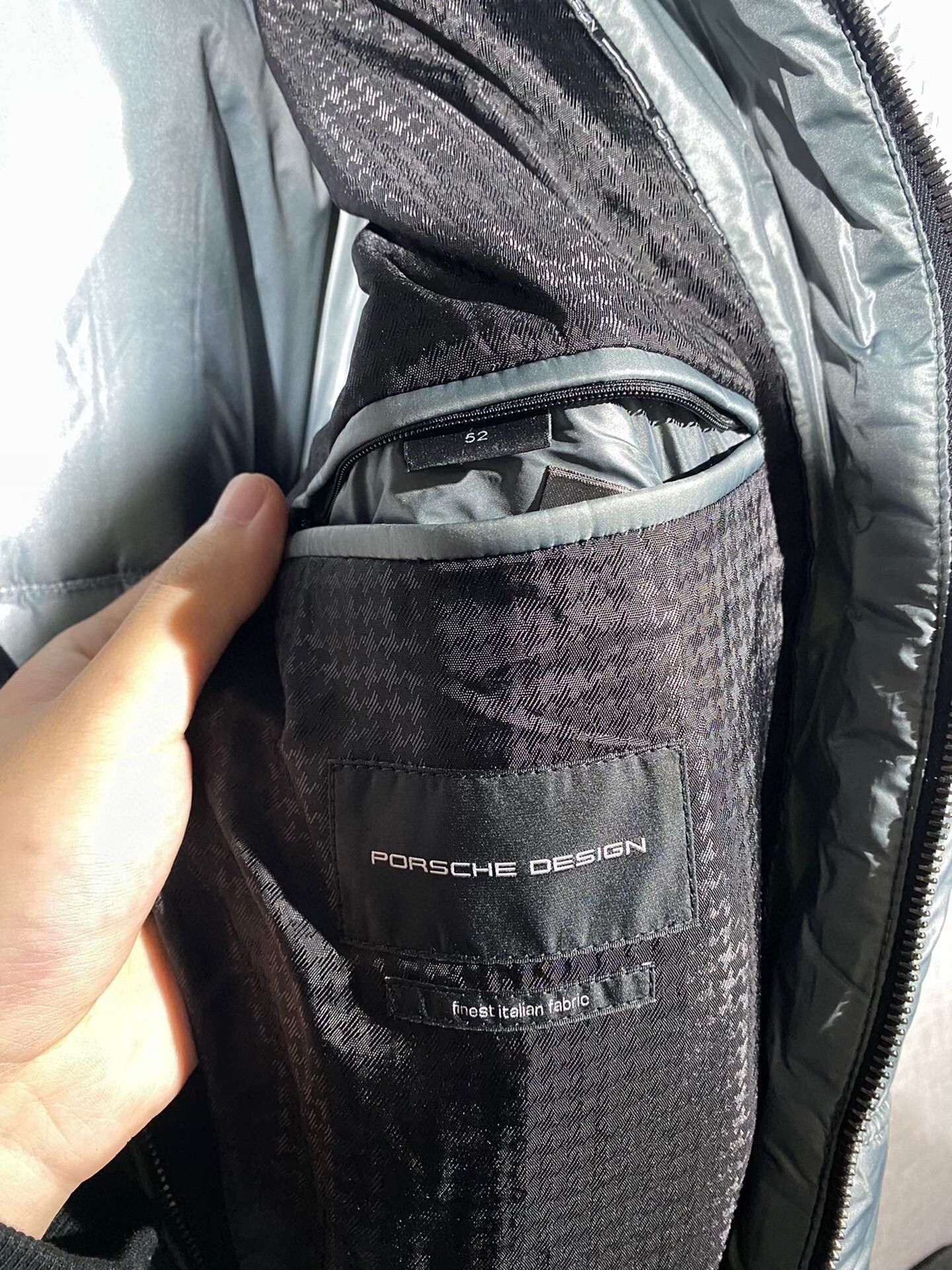 Porsche Design Porsche Design Men's Cotton Jacket Size US L / EU 52-54 / 3 - 6 Thumbnail