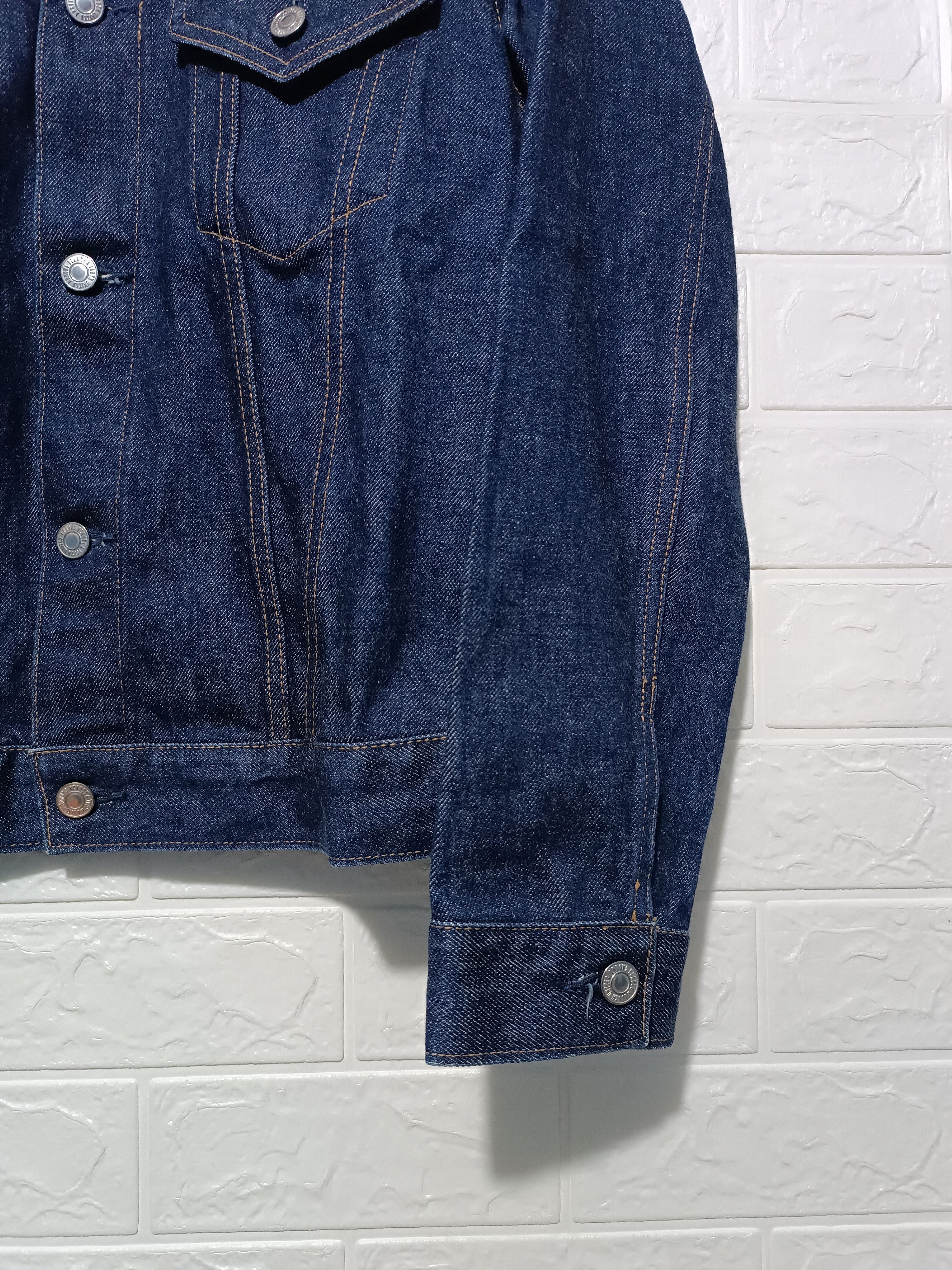 United Arrows United Arrows Trucker Denim Jacket Indigo Selvedge Size US M / EU 48-50 / 2 - 4 Thumbnail