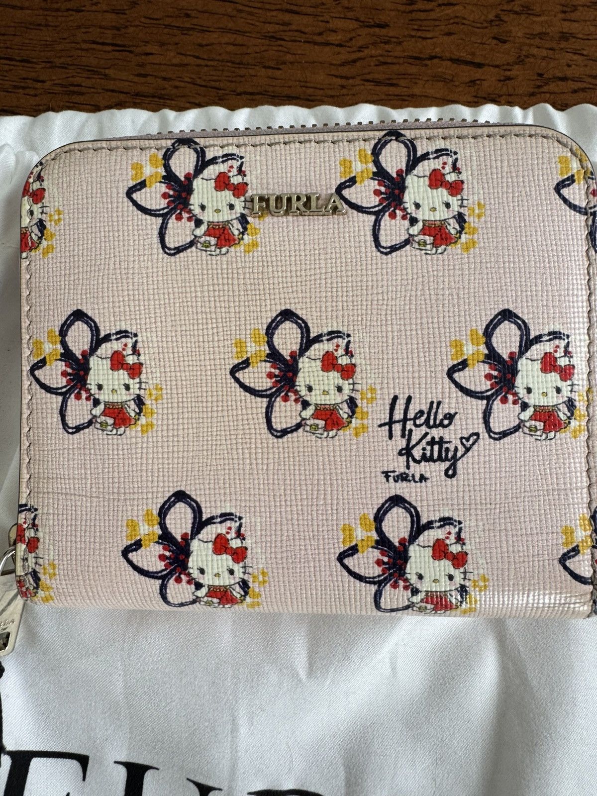 Furla NWT Furla x Hello Kitty Limited Edition Floral Zip Wallet Size ONE SIZE - 3 Thumbnail