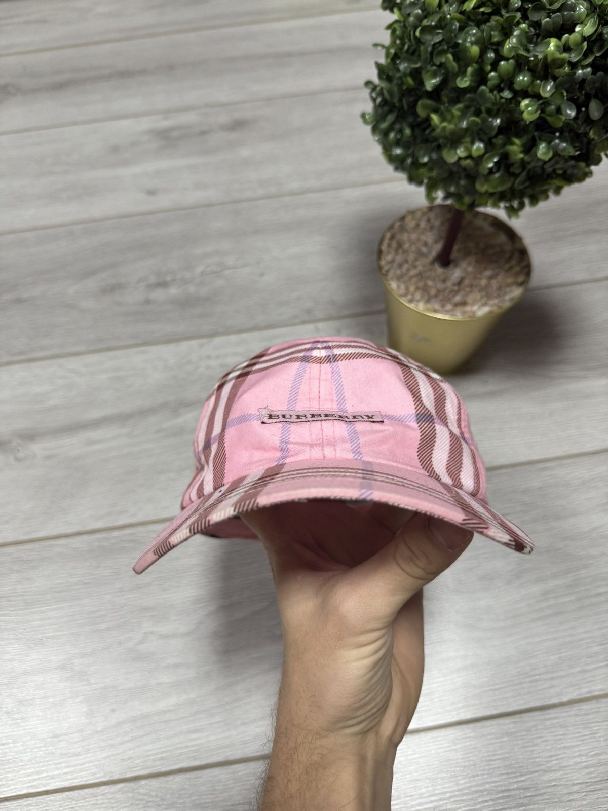 Burberry Burberry London check all over vintage cap hat Size ONE SIZE - 3 Thumbnail