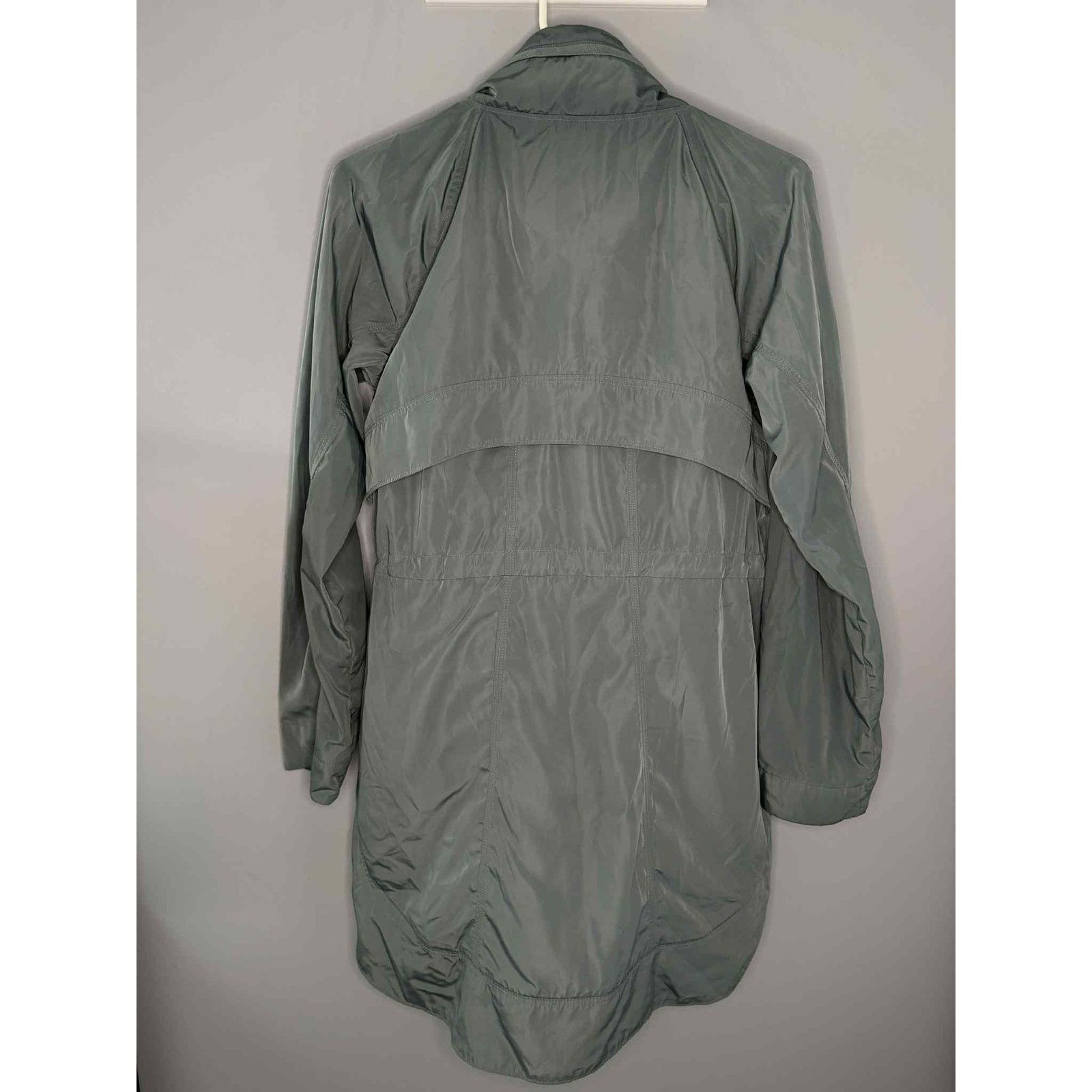 Athleta Athleta Drip Drop Water Repellent Jacket with Hood Grey S Size S / US 4 / IT 40 - 10 Thumbnail