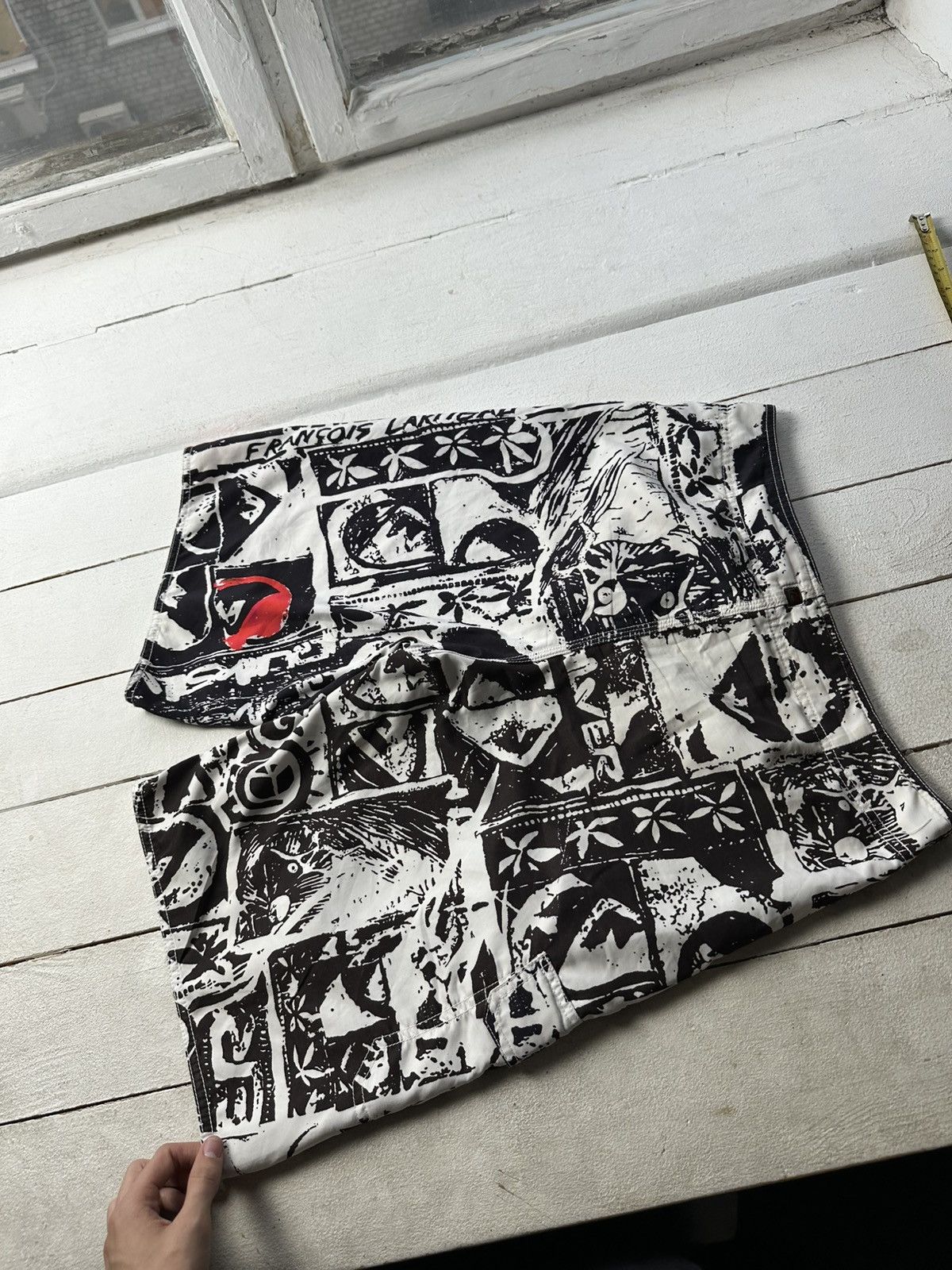 Quiksilver 🚨Vintage Quiksilver Shorts Big Logo Y2K Style 90s Surfing Size US 32 / EU 48 - 10 Thumbnail