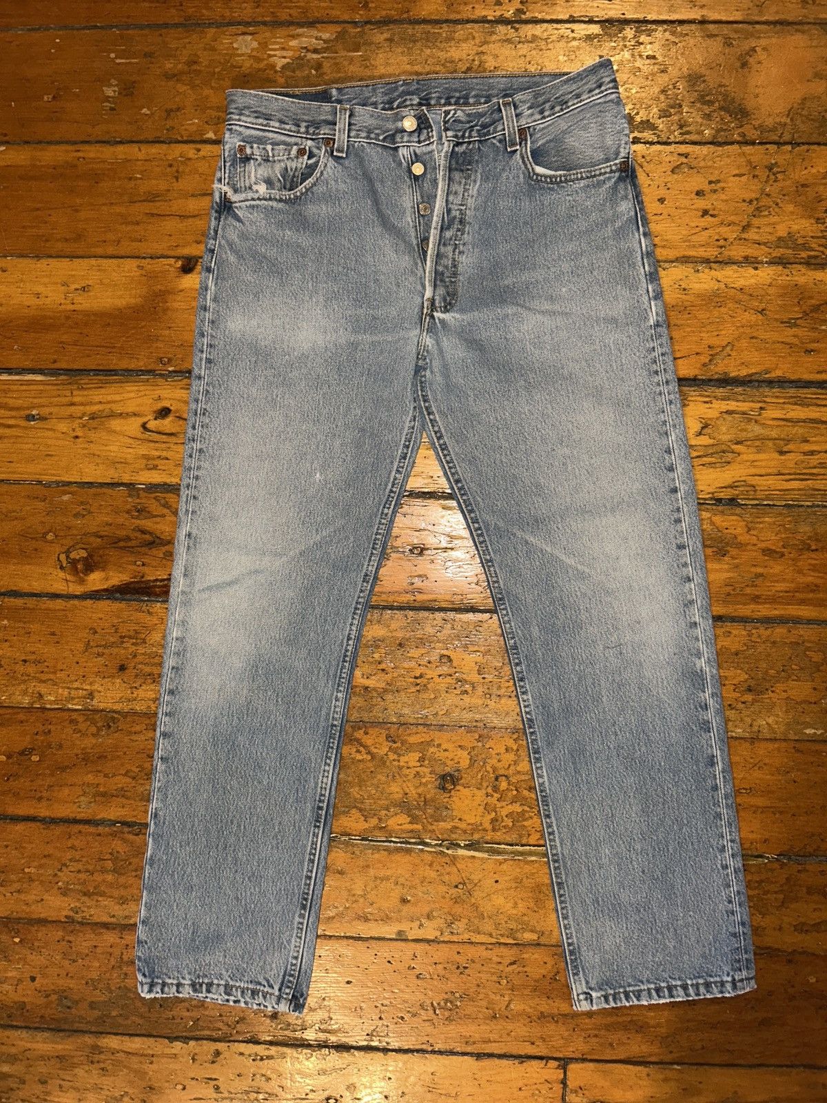 Levi's Vintage 90’s Levi’s 501XX made in USA Size US 34 / EU 50 - 1 Thumbnail