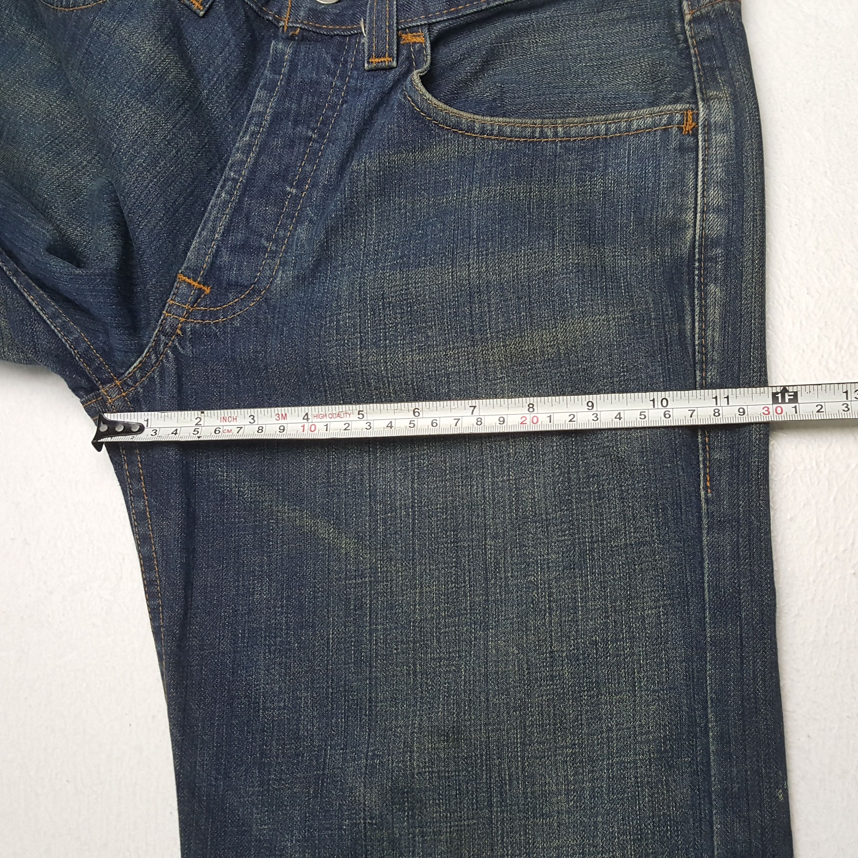 Stussy × Vintage STUSSY Streetwear Skateboard Style Custom Art Jeans Size US 32 / EU 48 - 9 Thumbnail