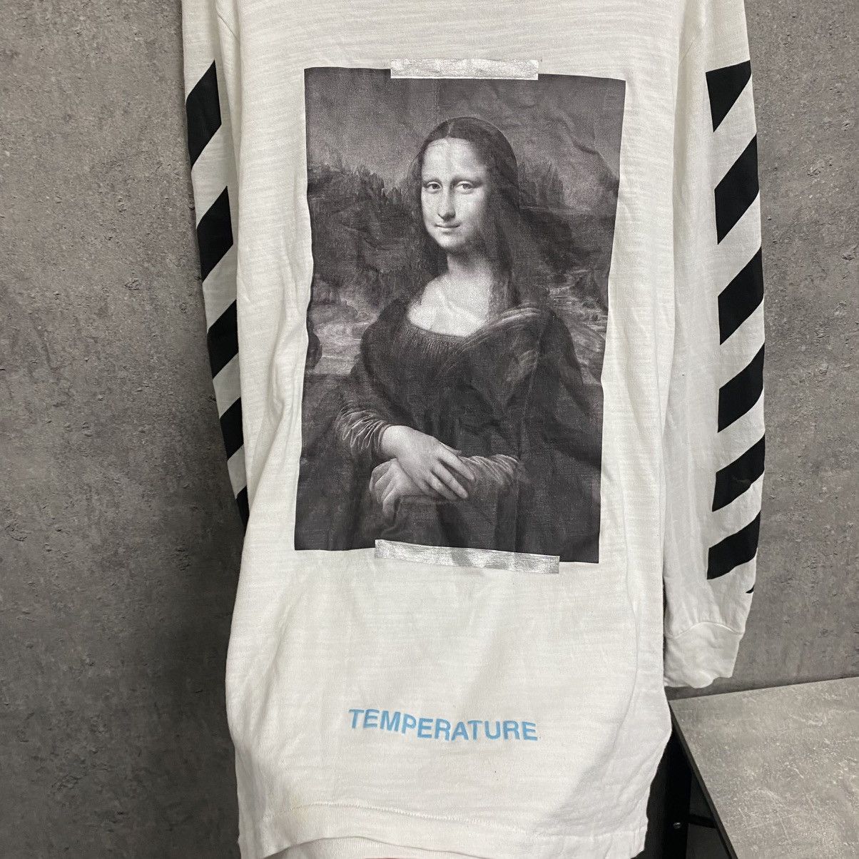 Off-White Off-White Mona Lisa Long Sleeve Tee Size US S / EU 44-46 / 1 - 5 Thumbnail