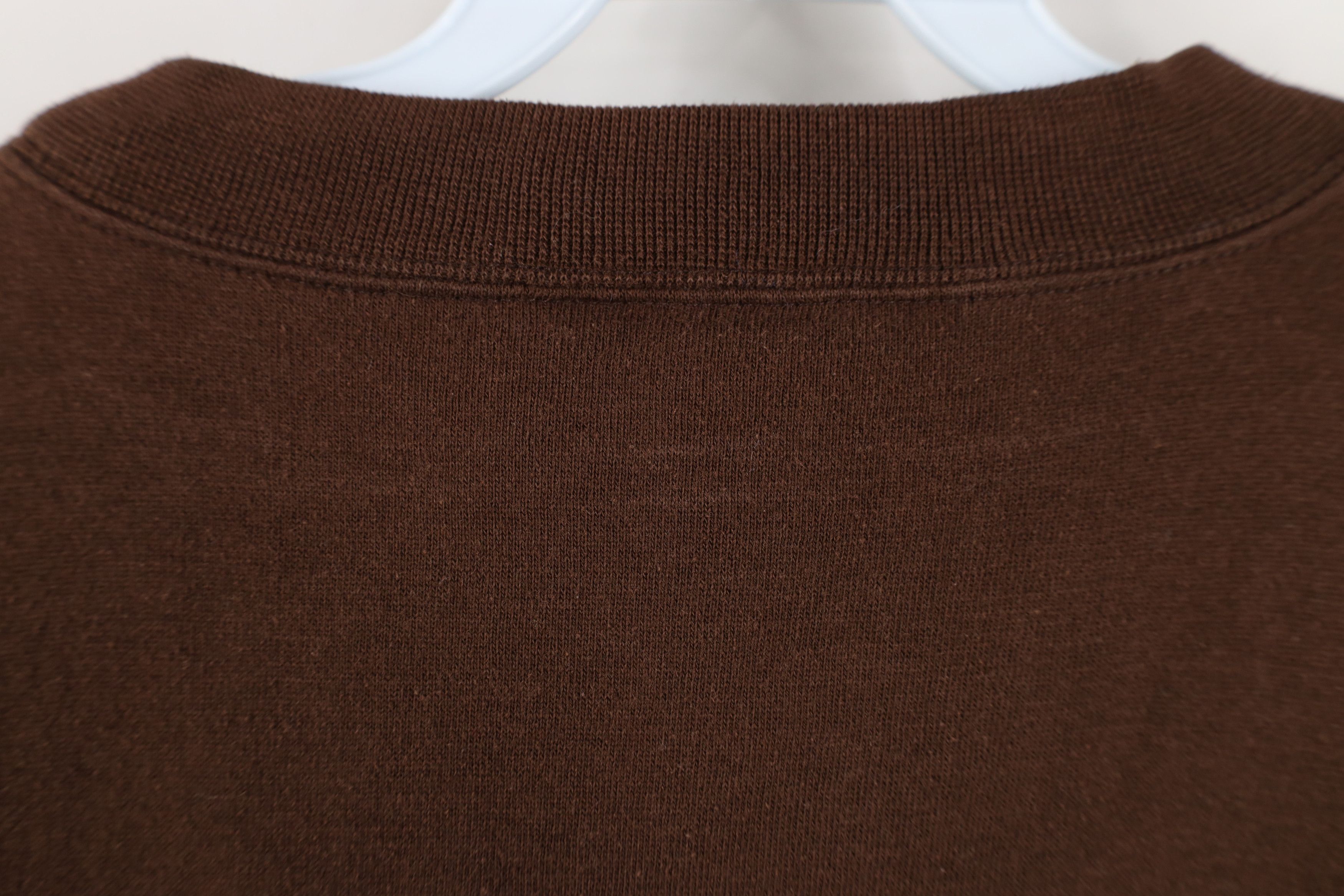 Vintage Vintage 90s Browns Football Crewneck Sweatshirt Brown Size US XL / EU 56 / 4 - 10 Thumbnail