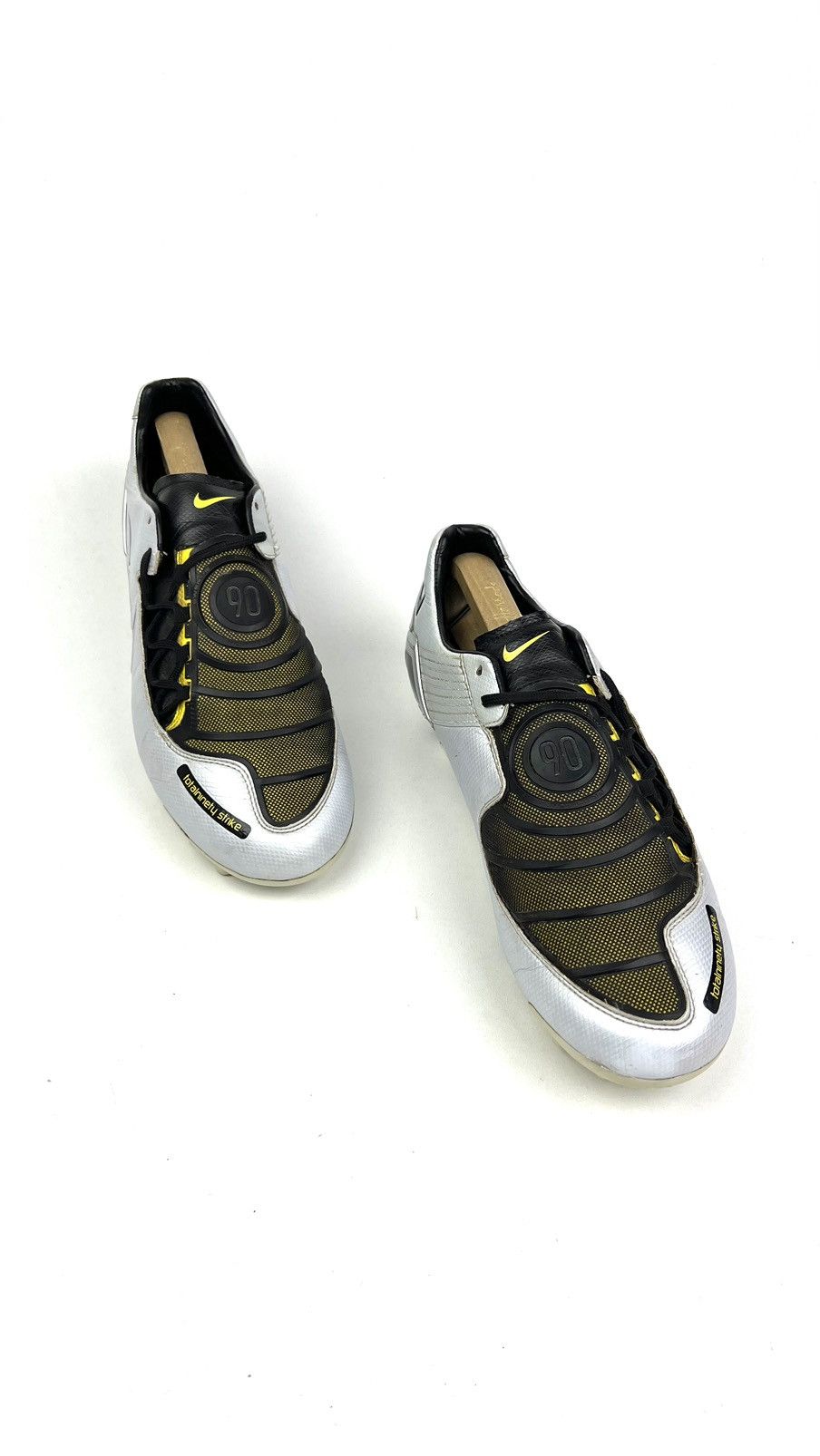 Nike NIKE Cleats Football Shoes Total 90 Laser Zoom FG Silver Men Size US 12 / EU 45 - 2 Thumbnail