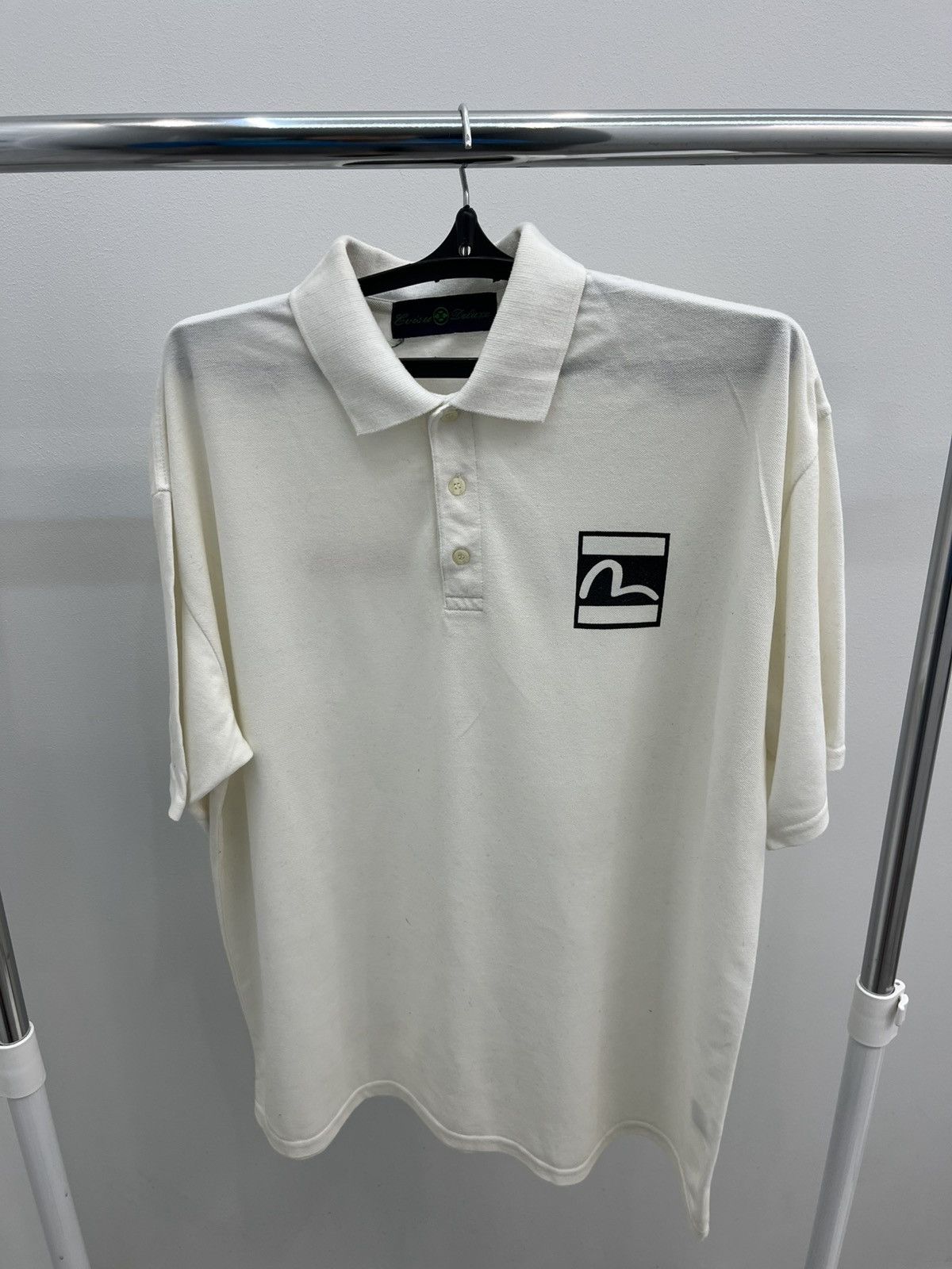Evisu Evisu Logo Cotton Polo Shirt Size US XL / EU 56 / 4 - 1 Thumbnail
