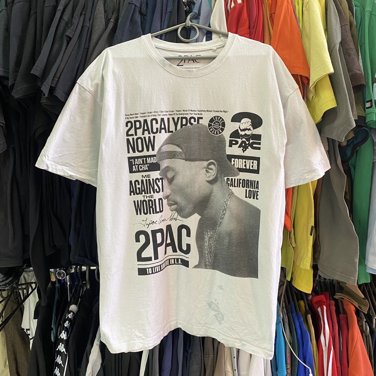 Band Tees Vintage 2Pac Forever big face logo rap tee Size US L / EU 52-54 / 3 - 1 Thumbnail