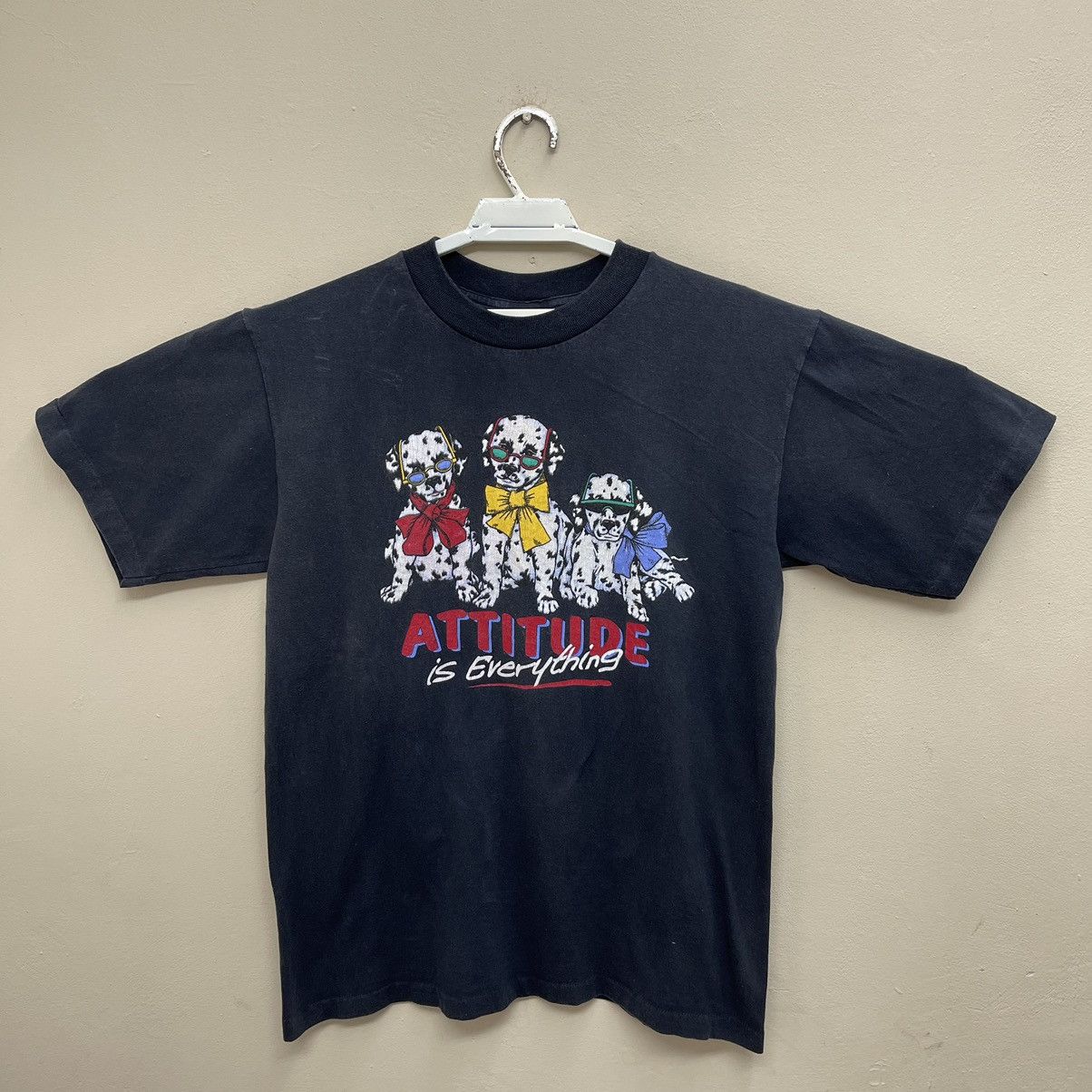 Other Vintage 90s Parody Graphic T-Shirt Attitude Is Everything Size US L / EU 52-54 / 3 - 1 Thumbnail