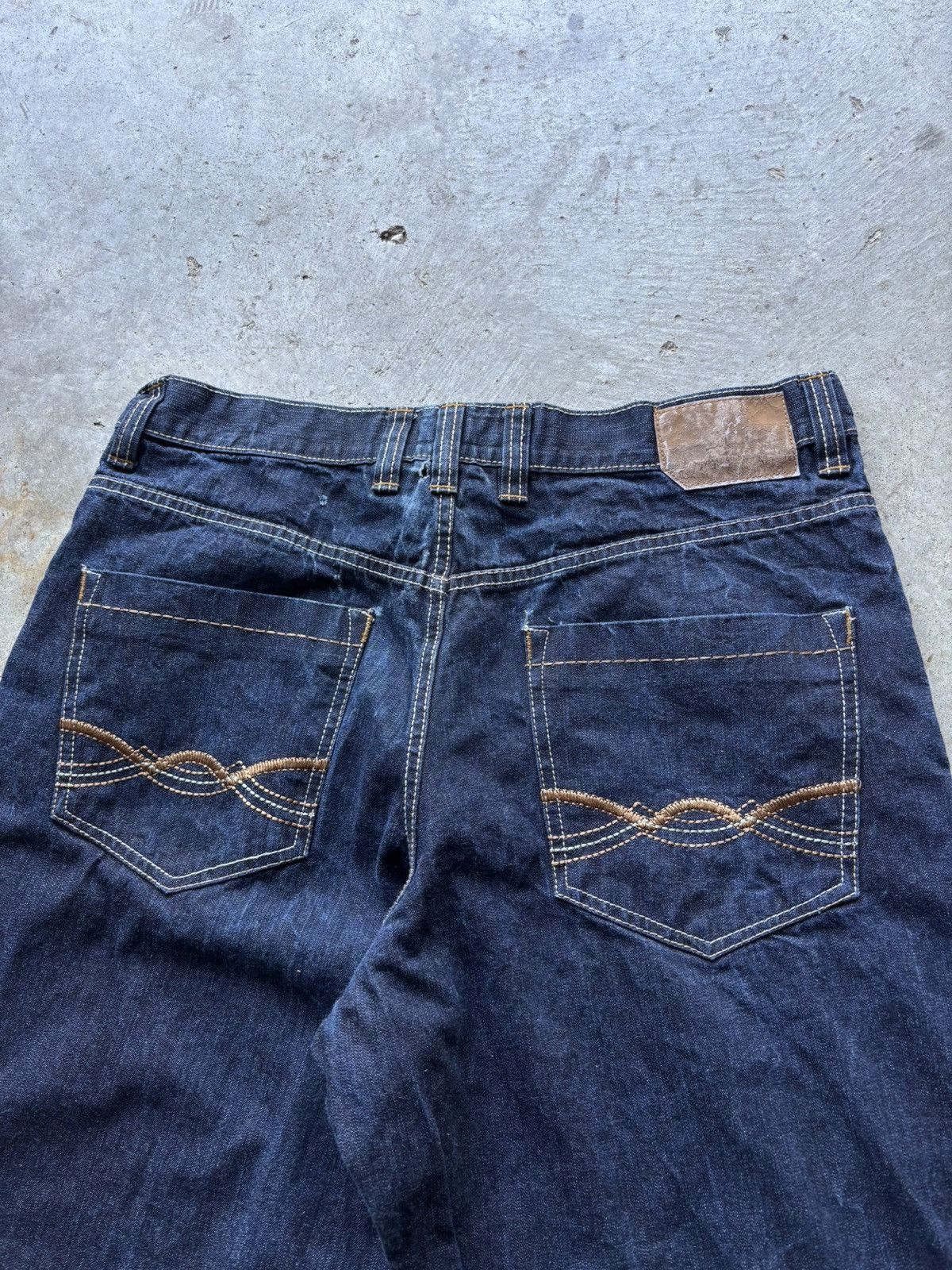 Mecca Y2k Mecca Apparel Dark Denim Size US 36 / EU 52 - 3 Thumbnail