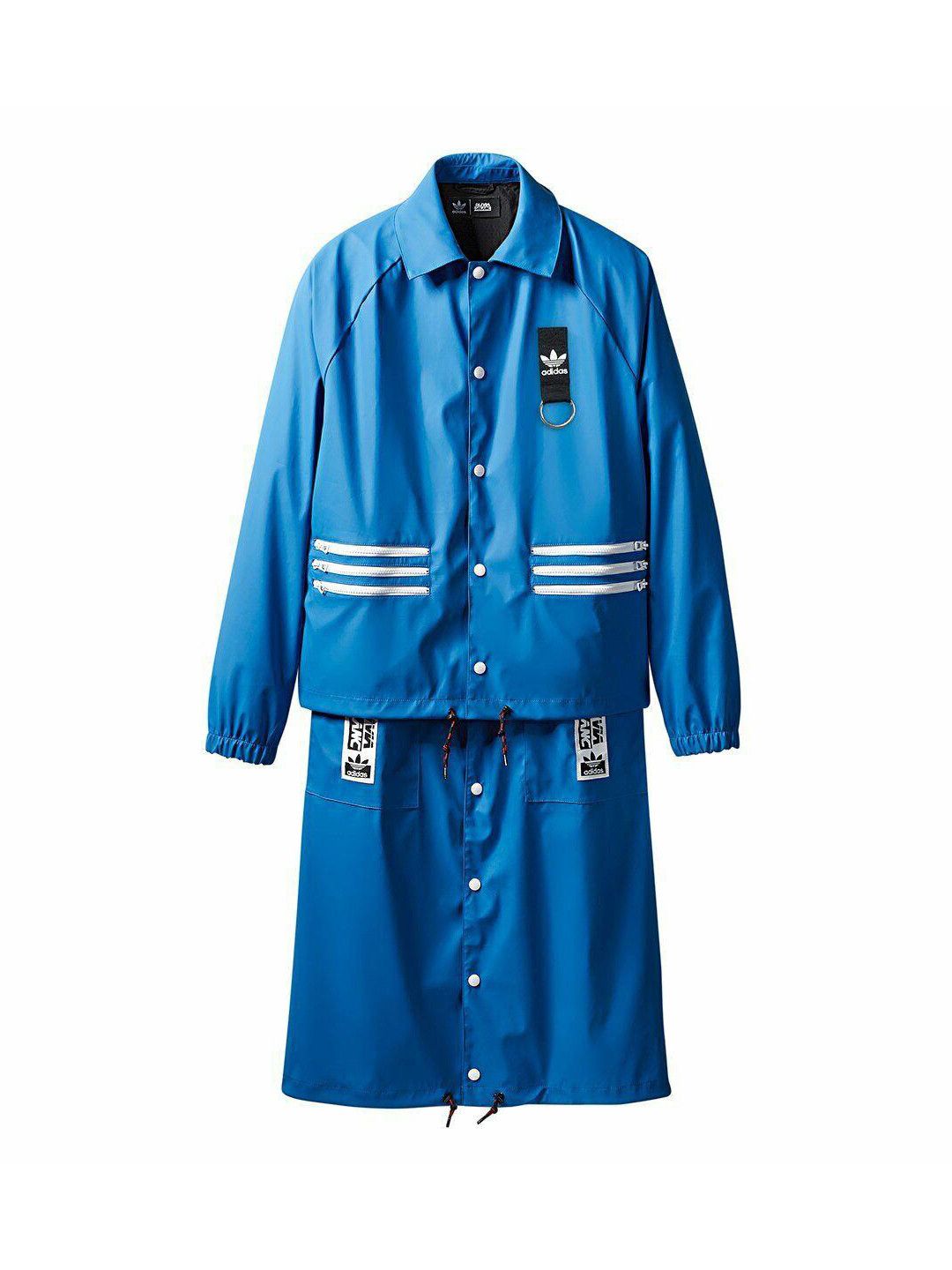 Adidas OLIVIA OBLANC x KENDALL JENNER FW18 TRENCH COAT BLUE Size S / US 4 / IT 40 - 1 Thumbnail