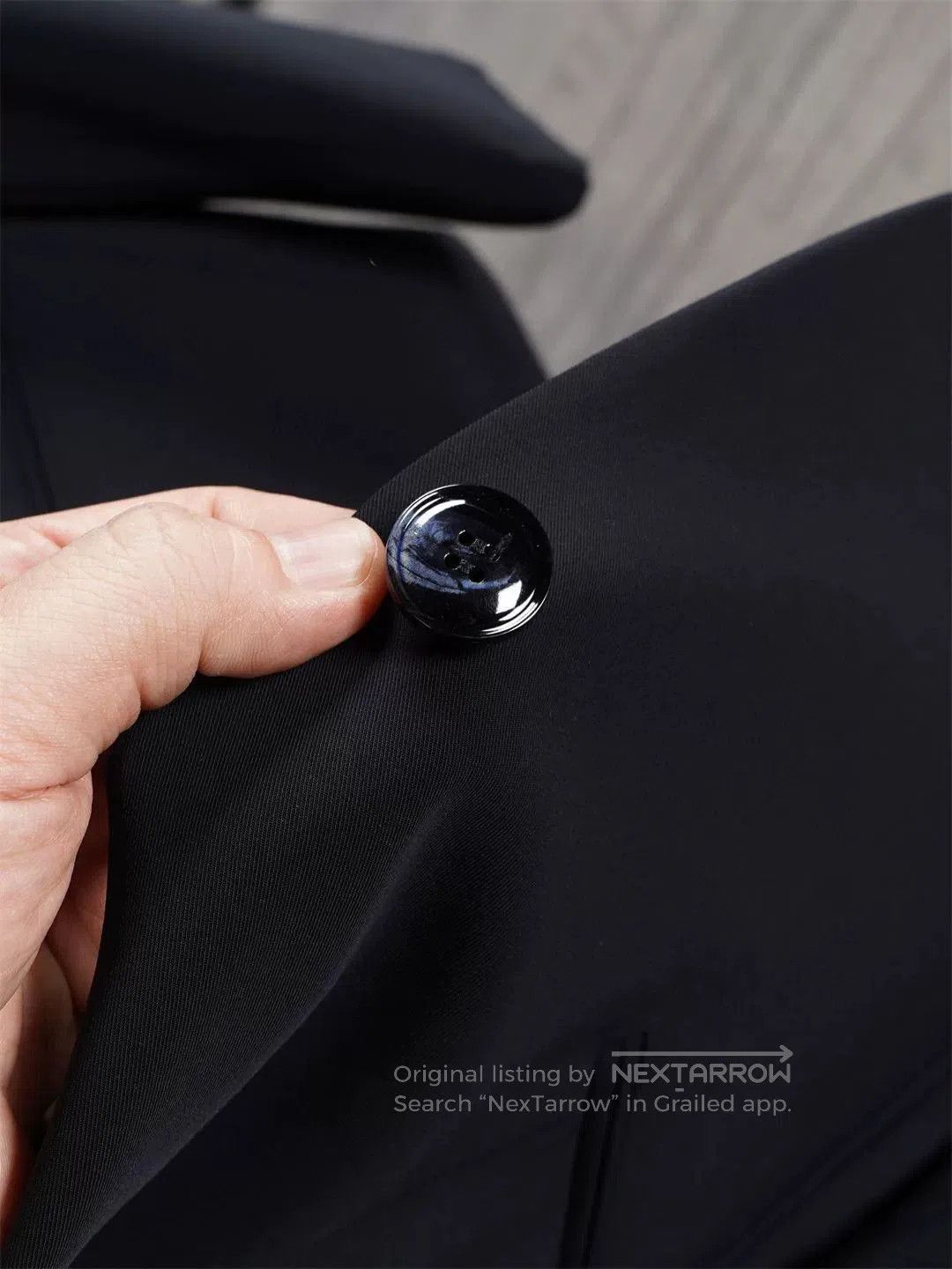 Giorgio Armani Armani GA Suit Jacket with Tech Fabric. Size US L / EU 52-54 / 3 - 4 Thumbnail