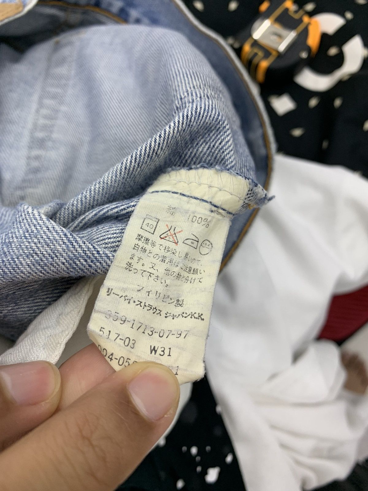 Levi's Vintage Distressed Flared Bell Bottom Levis Jeans Size US 31 - 9 Thumbnail