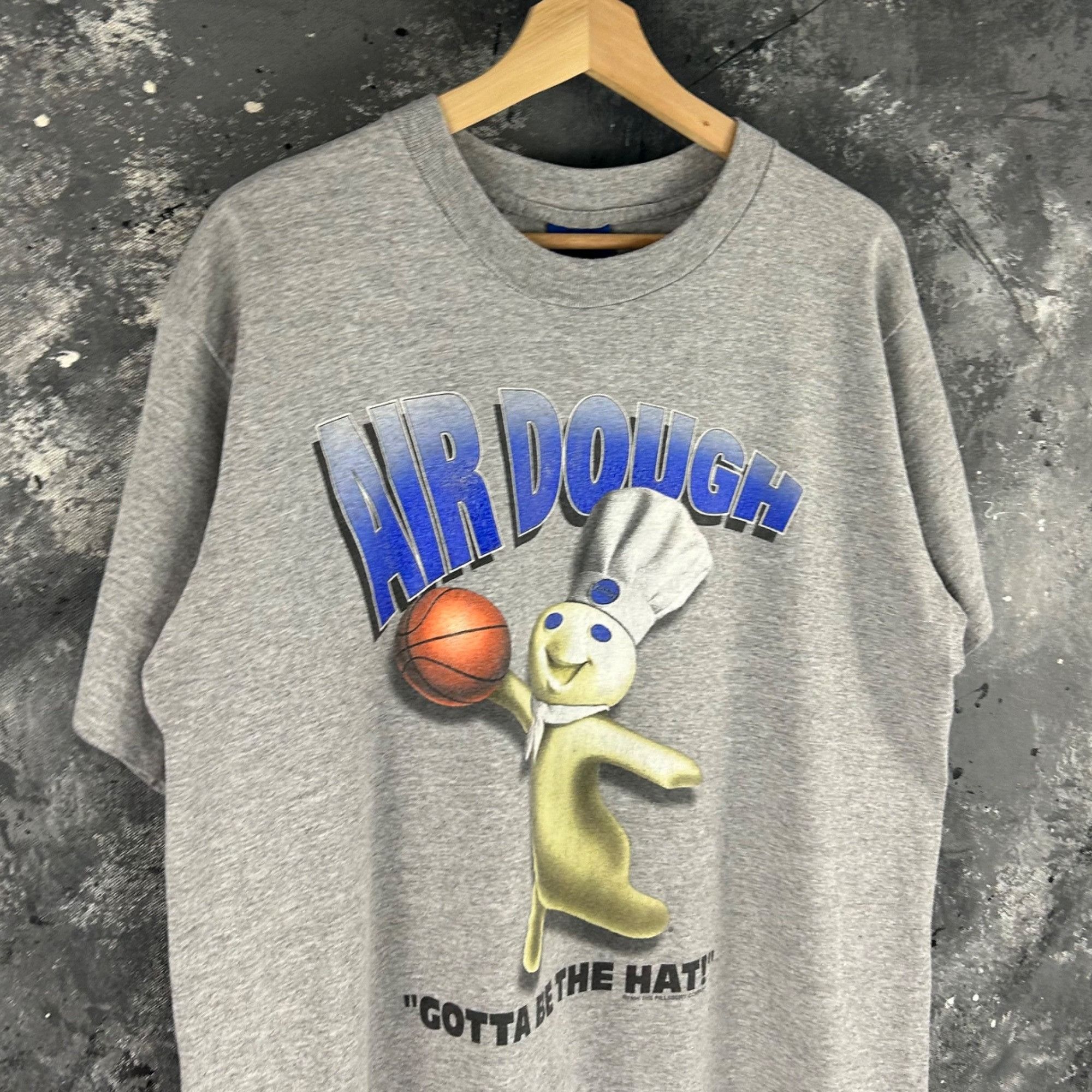 Vintage Vintage 1996 Air Doughboy gray shirt Size US L / EU 52-54 / 3 - 2 Thumbnail
