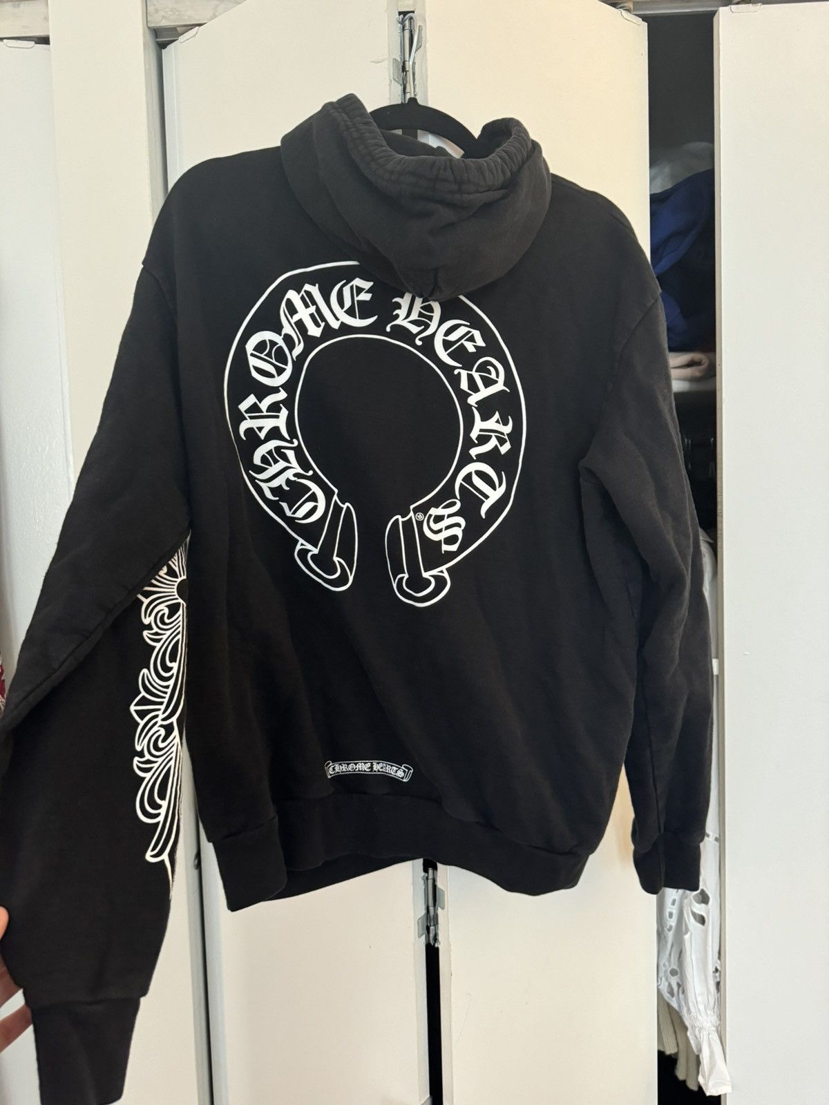 Chrome Hearts Chrome Hearts Horseshoe Hoodie 'Black' Size US M / EU 48-50 / 2 - 9 Thumbnail