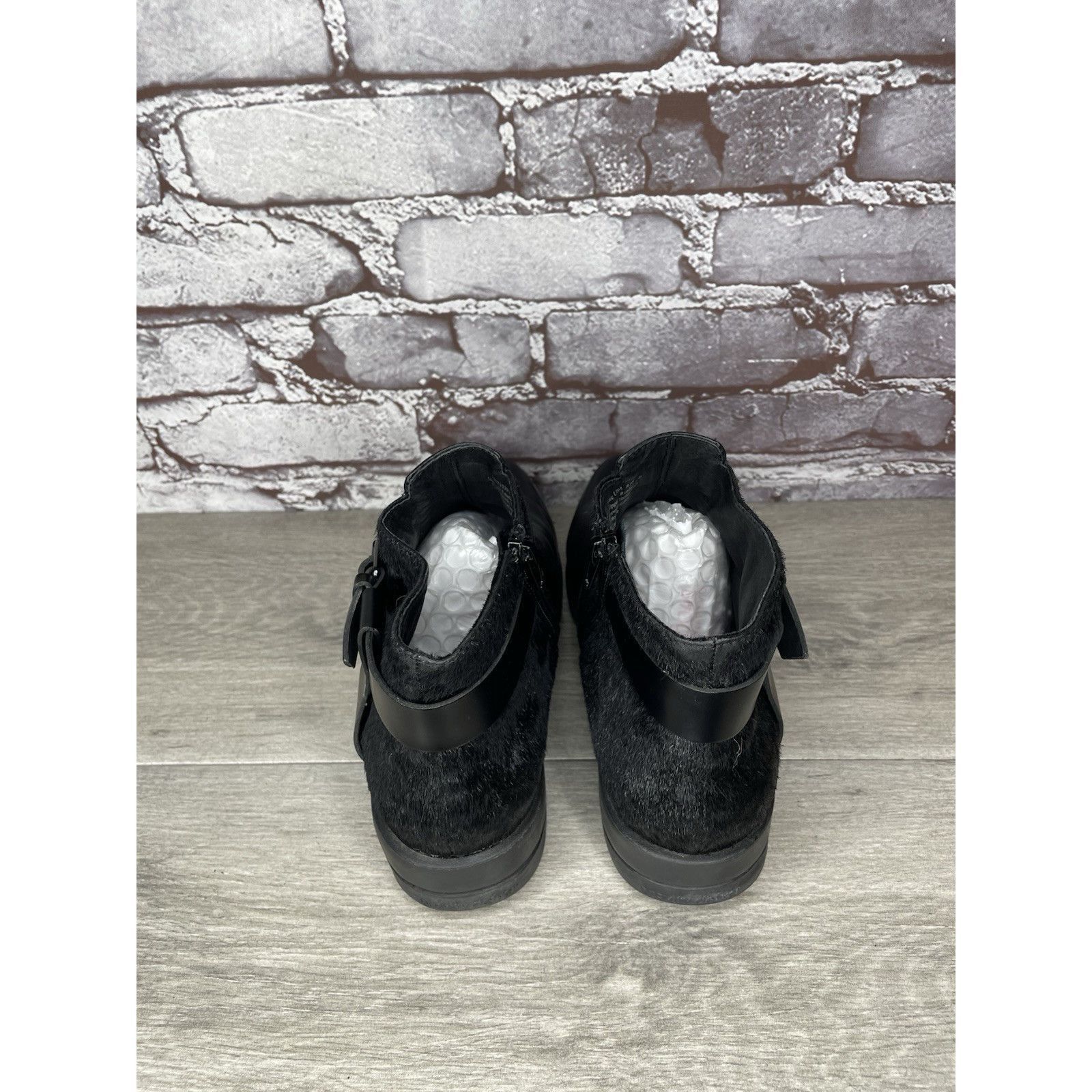 Other GRAVITY DEFYER Calf Hair Buckle Leather Ankle Boots Booties Size US 8 / IT 38 - 7 Thumbnail