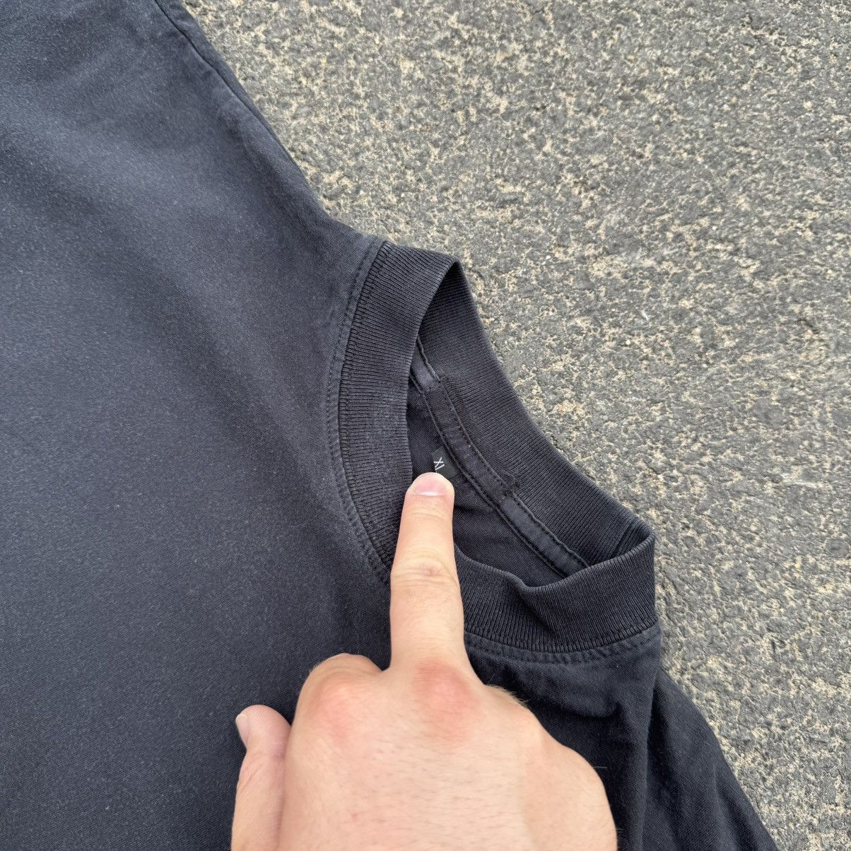 Other Vintage Black Blank Tee Japanese Archive Trashed Basic Size US L / EU 52-54 / 3 - 5 Thumbnail