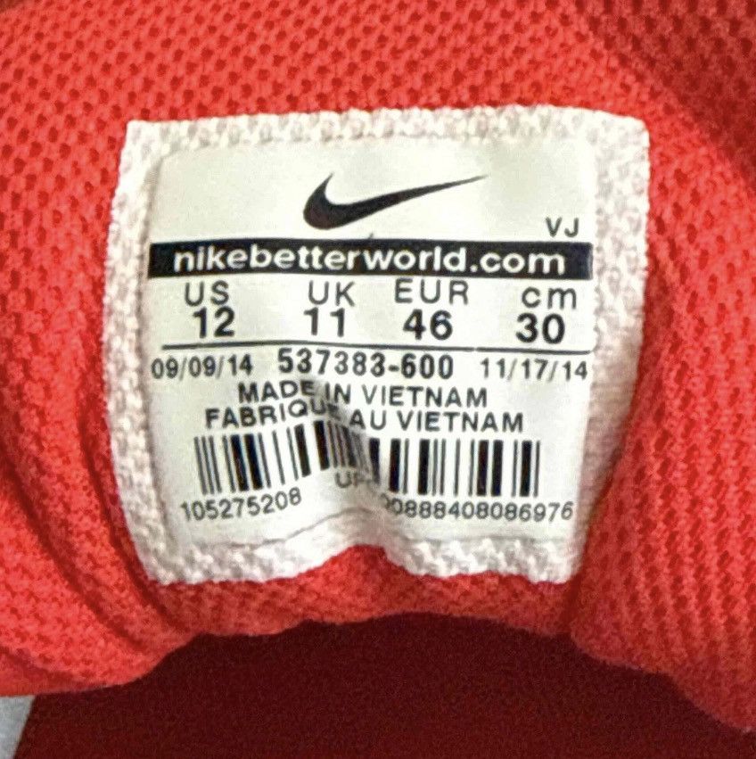 Nike Nike Air Max 1 Essential “Daring Red” Size US 12 / EU 45 - 7 Thumbnail