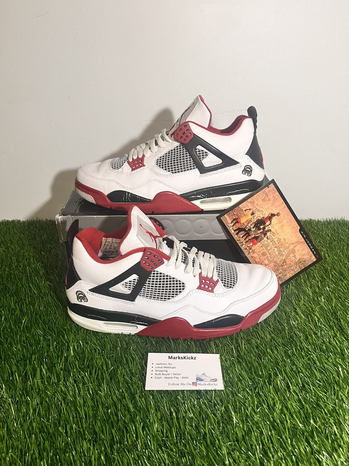 Jordan Brand × Vintage Vintage 2006 Air Jordan 4 Retro Fire  display picture 3