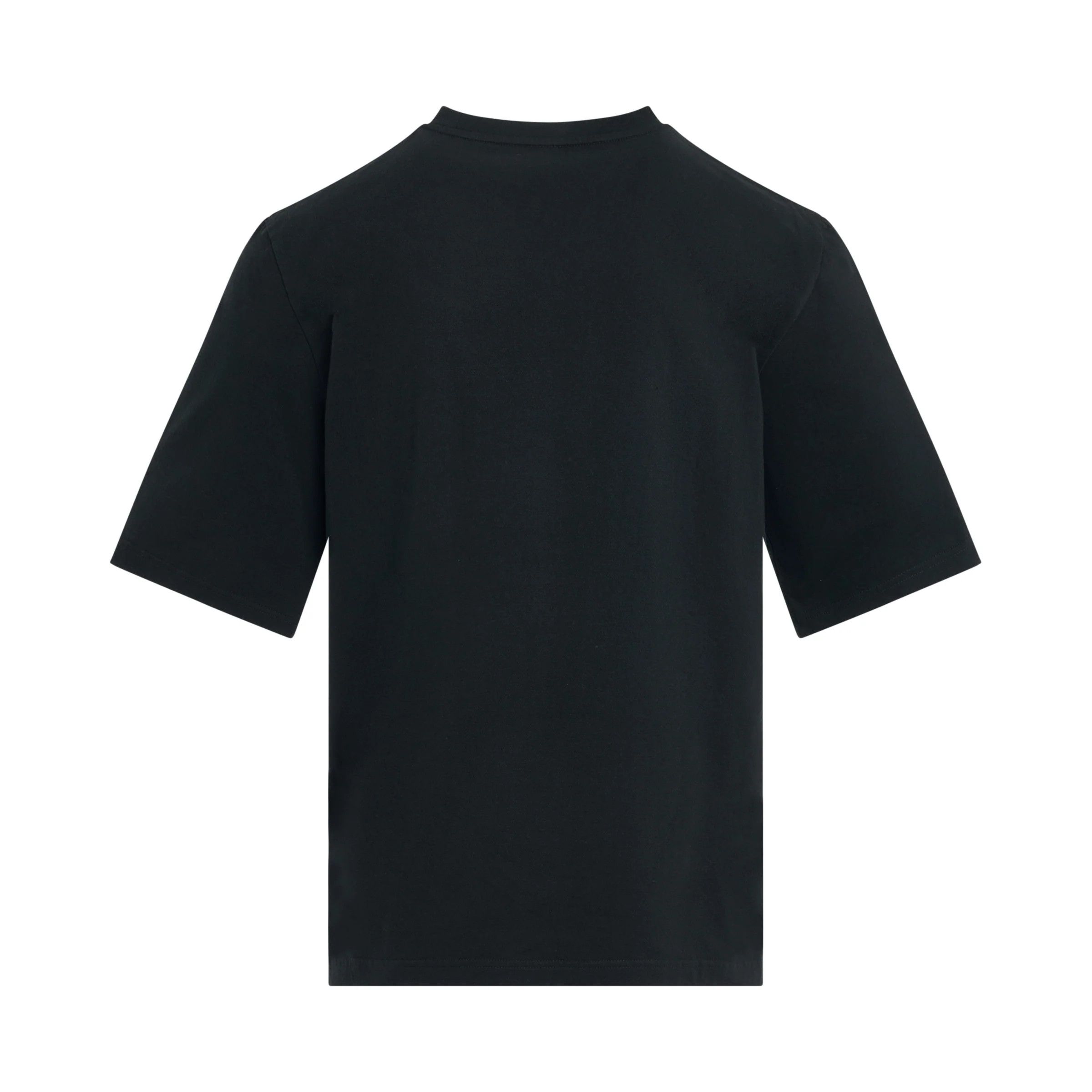 WE11DONE o1mris0824 Loose Fit T-Shirt in Black Size US L / EU 52-54 / 3 - 4 Thumbnail